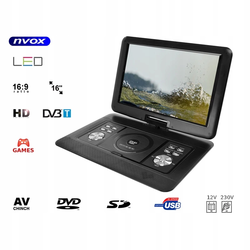 Odtwarzacze DVD przenośne w Oficjalnym Archiwum Allegro
