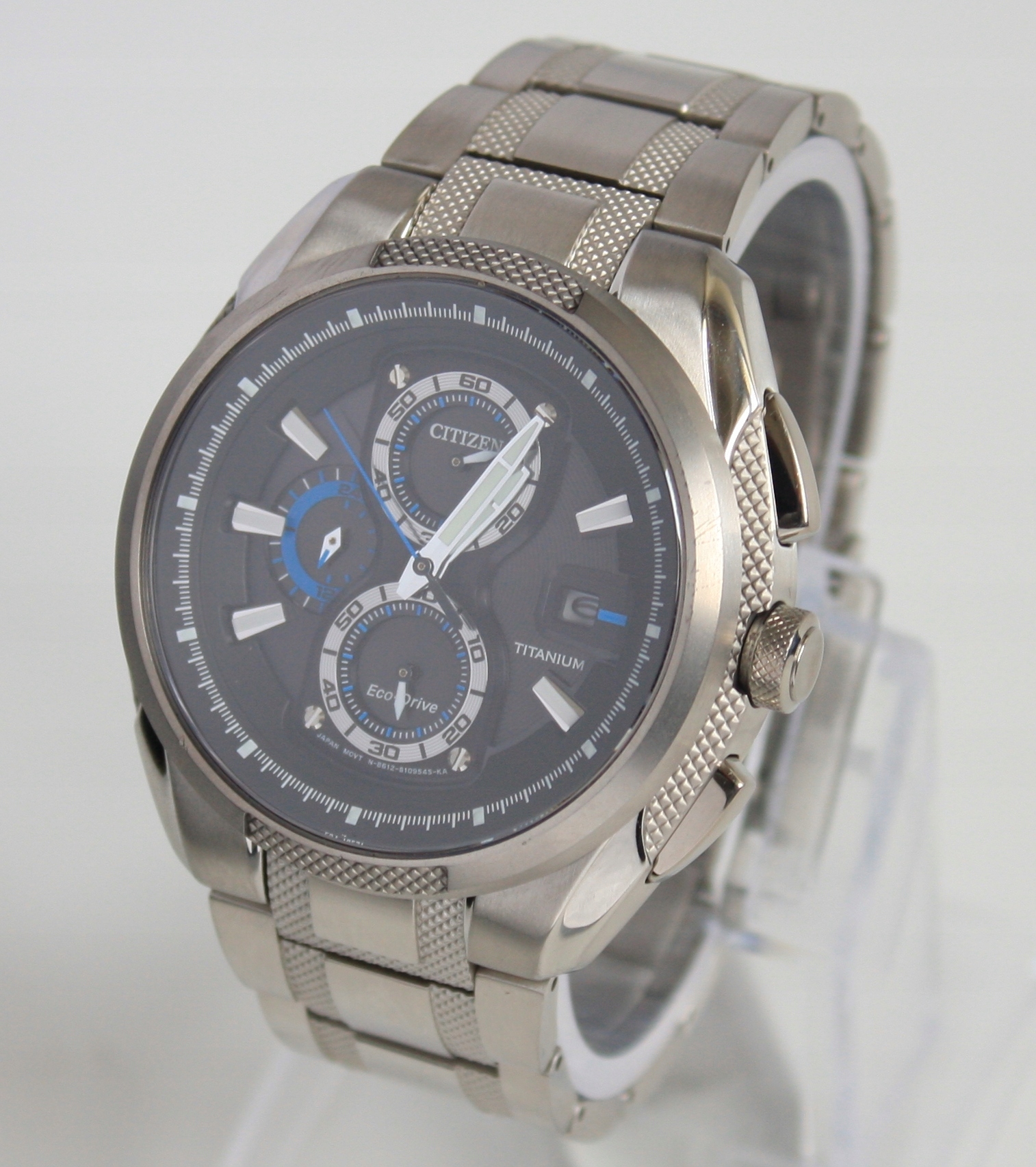 Citizen Eco-Drive Titanium Sapphire Chronograph - 7834668801 - oficjalne archiwum allegro