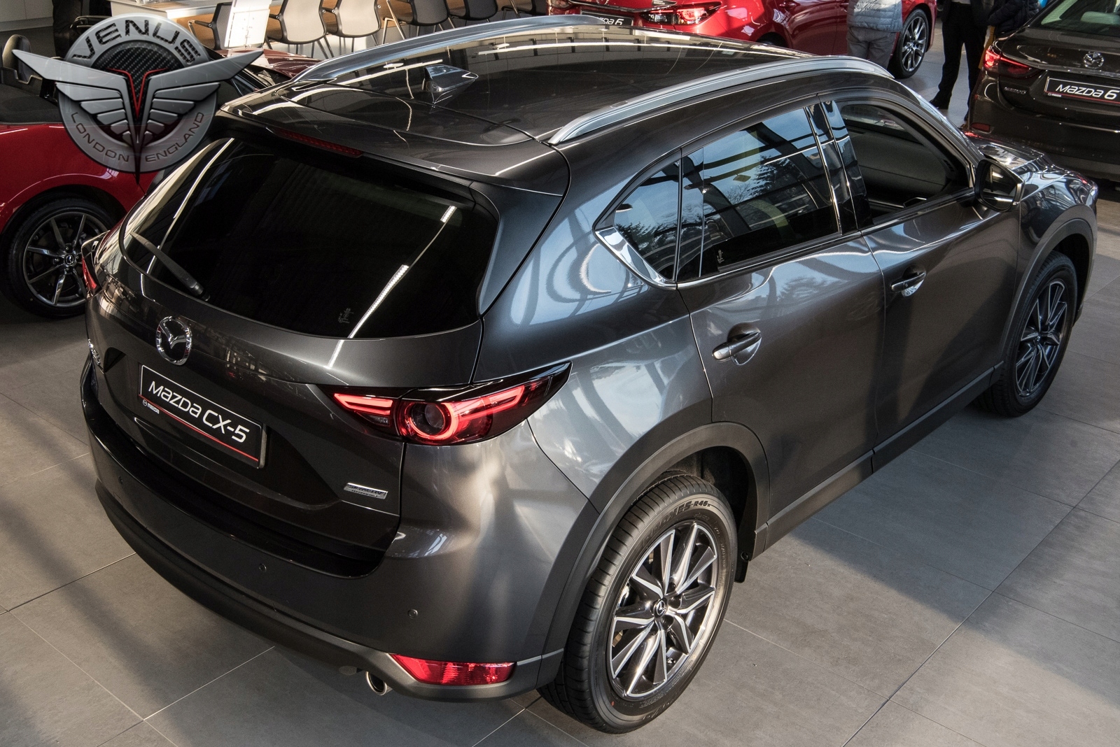 MAZDA CX5 II RELINGI ALUMINIOWE BEZINWAZYJNE 17