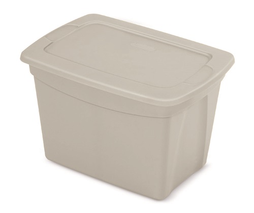 Duży Pojemnik Pudło Na Zabawki Z Pokrywą Perłowe 7200887586