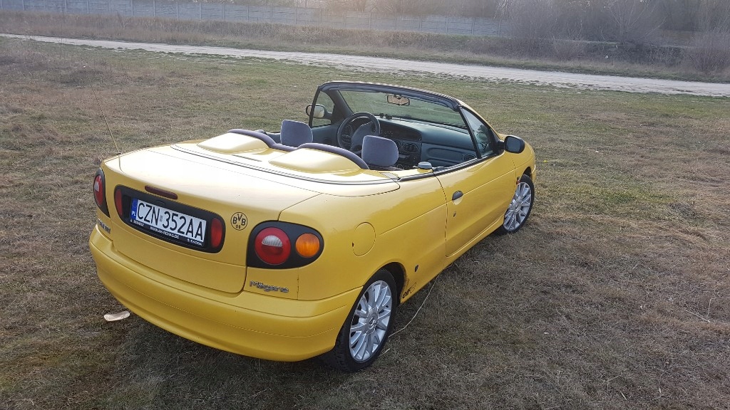 Renault Megane cabrio 1.6 98rok 7963276454 oficjalne