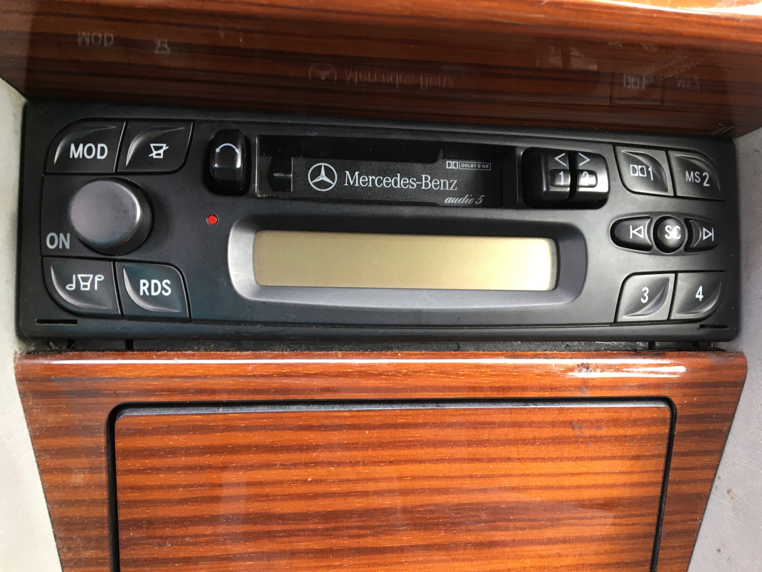 MERCEDES A-CLASS W168 Radio Audio 5 A1688200179 Panasonic + CODE