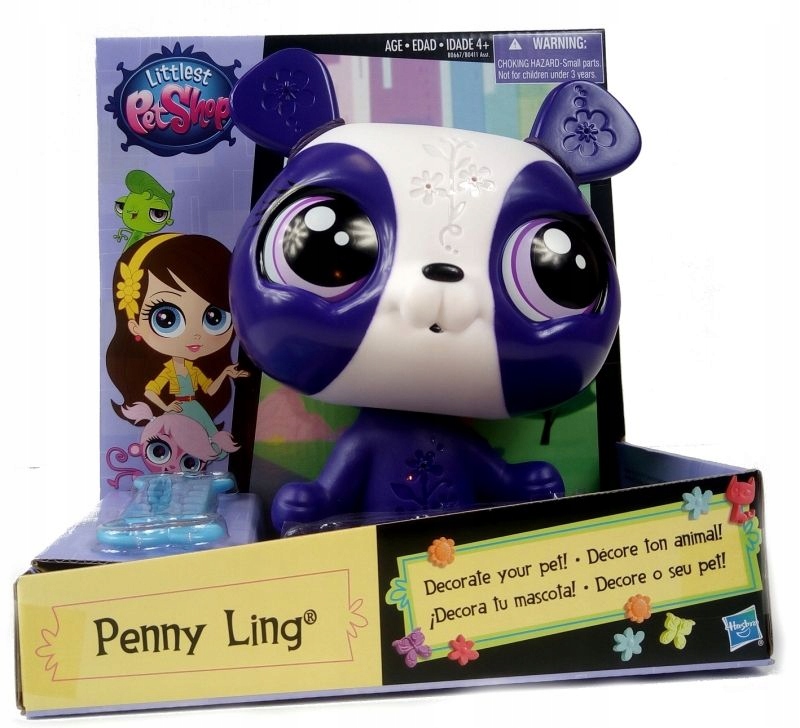 Littlest Pet Shop Lps Penny Ling Do Dekorowania - roblox series 2 skybound admiral 275 action figure virtual
