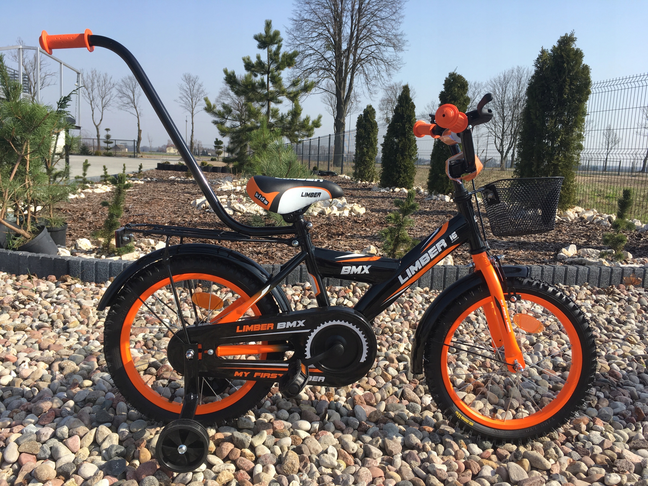 ROWER DZIECIĘCY ROWEREK BMX 16 CALI +PROWADNIK 7764107787 oficjalne