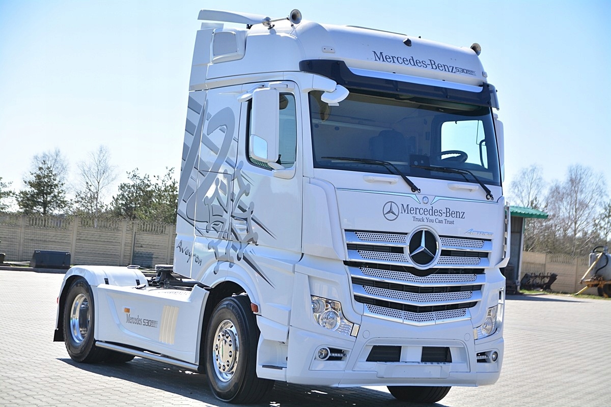 Mercedes ACTROS MP4 1853_ STANDARD_BOGATY_38000km