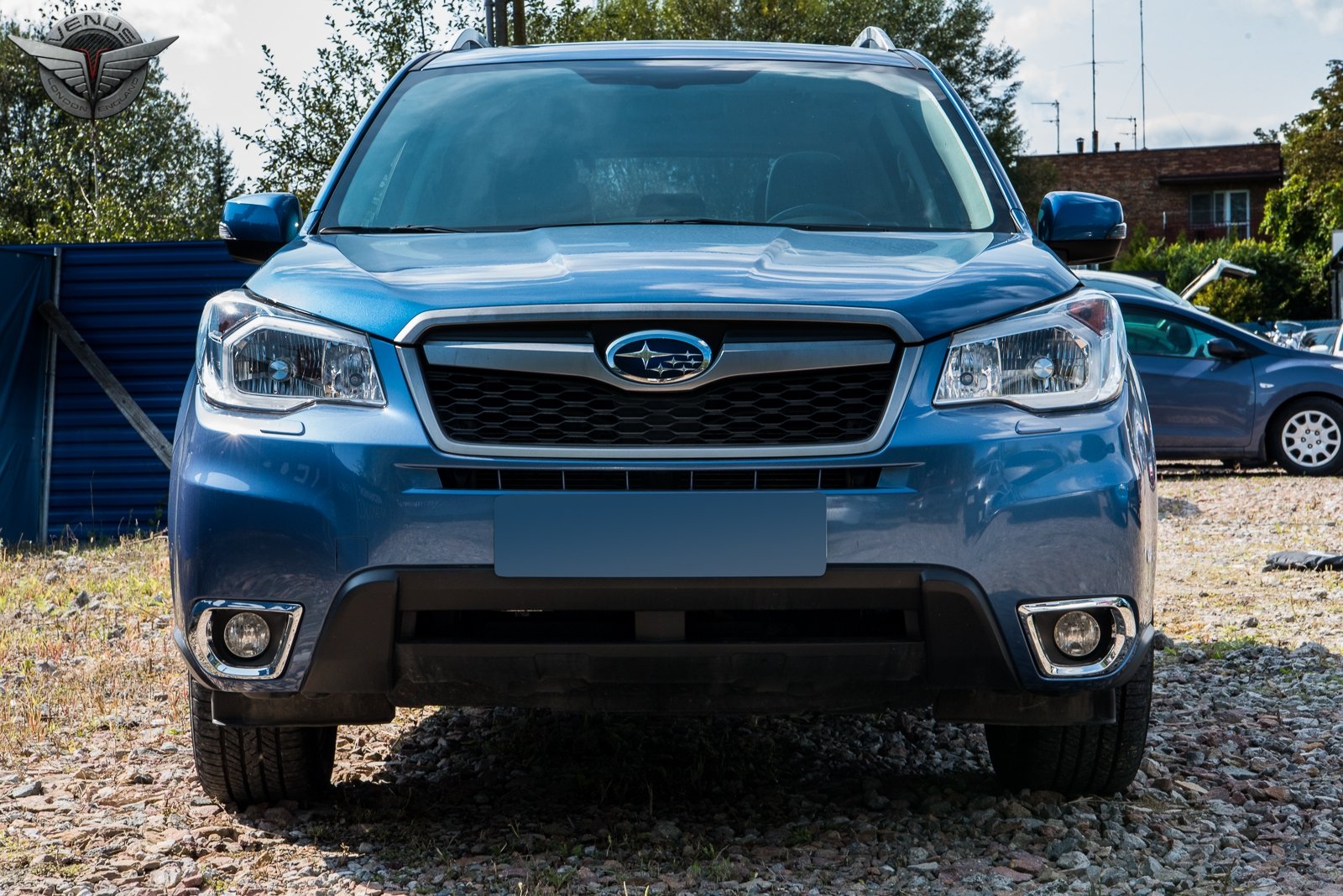 Nakładki halogenów przód Subaru Forester 2013