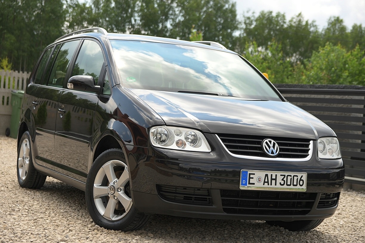 VW TOURAN 1.9 TDI 105KM_Z Niemiec _BOGATY_HIGHLINE