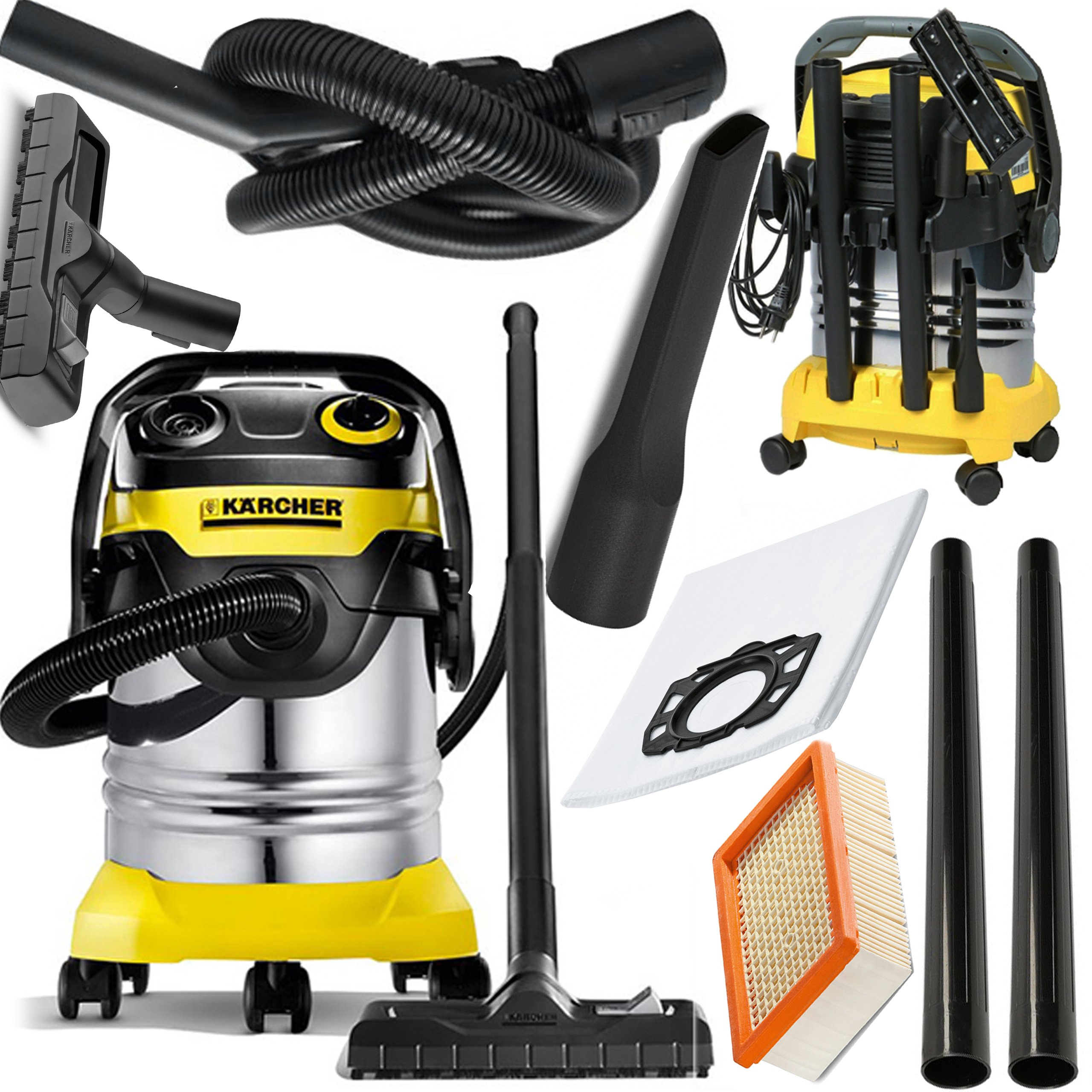 ODKURZACZ PRZEMYSŁOWY KARCHER WD5 PREMIUM 1800W XL 7429086380