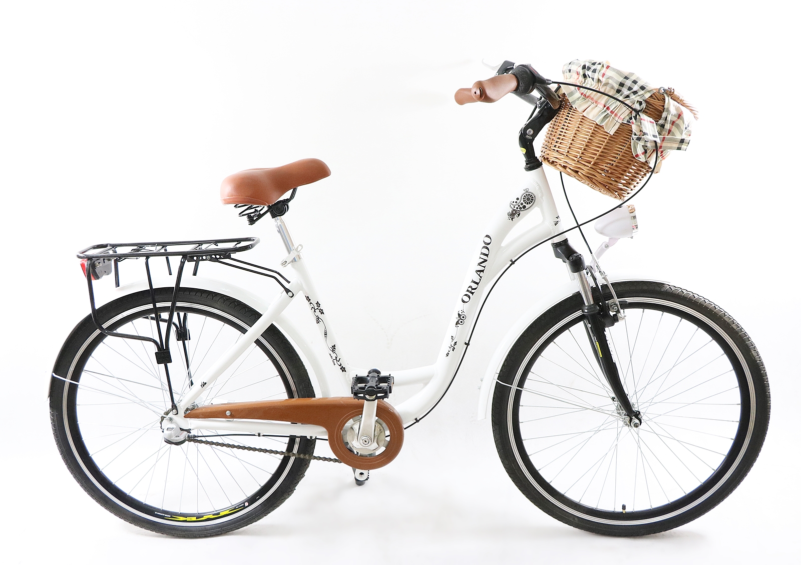 ROWER MIEJSKI 26 3 BIEGI ALUMINIOWY DAMSKI BIAŁY 7888606046