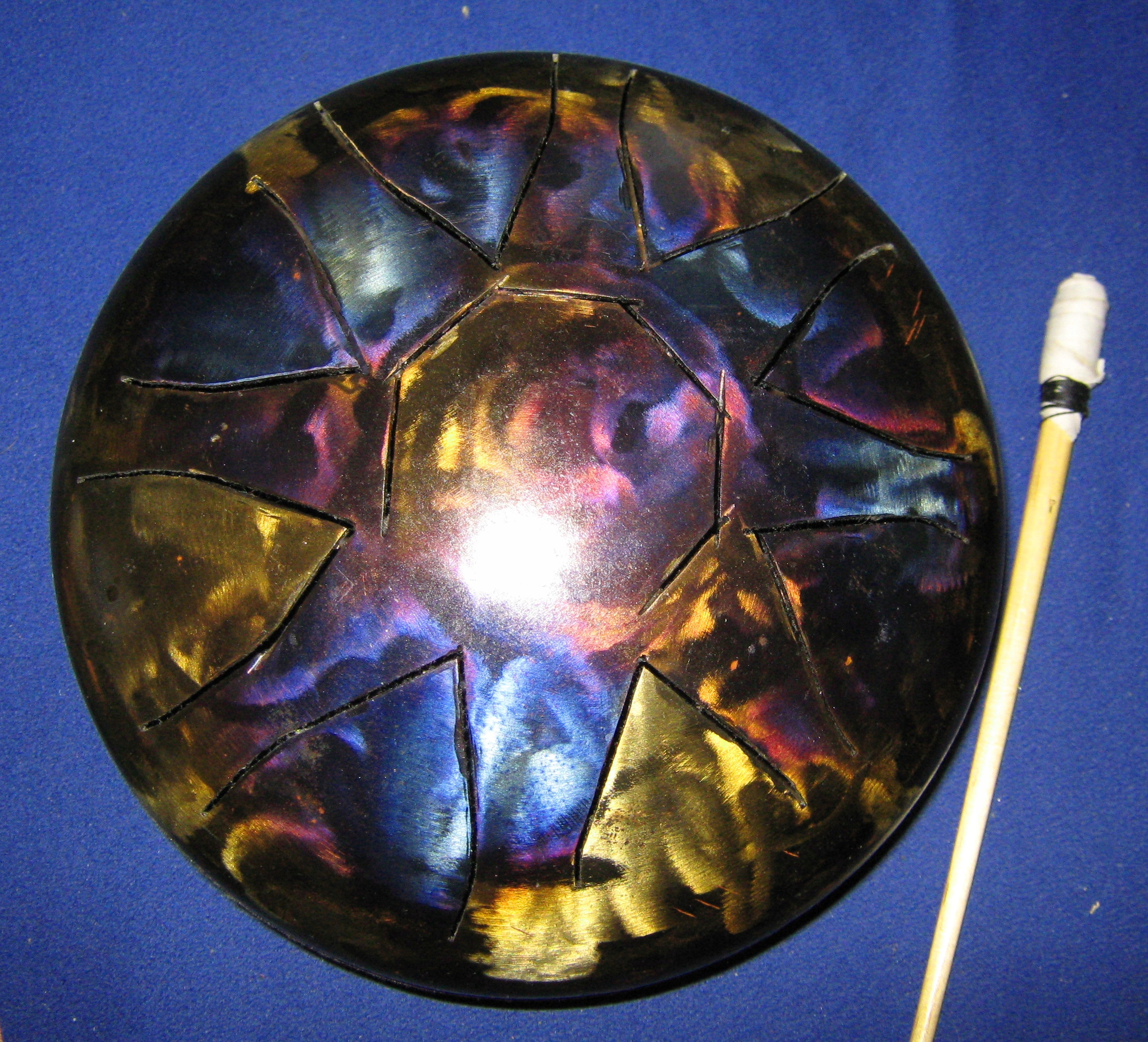 Handdrum, steel drum hang brzmienie vibrafonu 7938460068 oficjalne archiwum allegro