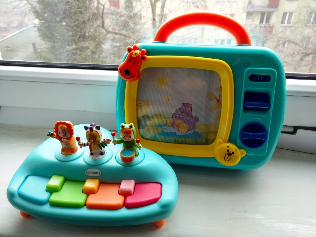 Pianinko Zabawka Smoby Cotoons Gratis 7722242902 Oficjalne