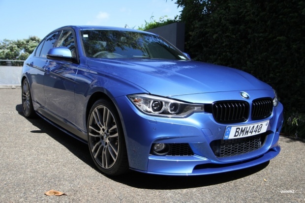 BMW 3 F30 M PAKIET PERFORMANCE SPLITTER + MONTAŻ