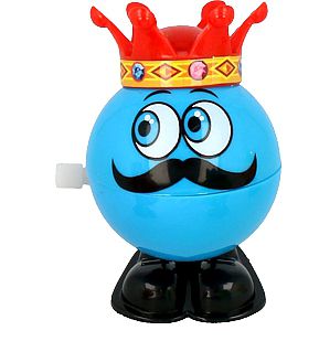 Skacząca Szczęka Zęby Nakręcana Zabawka Niebieski 7340528161