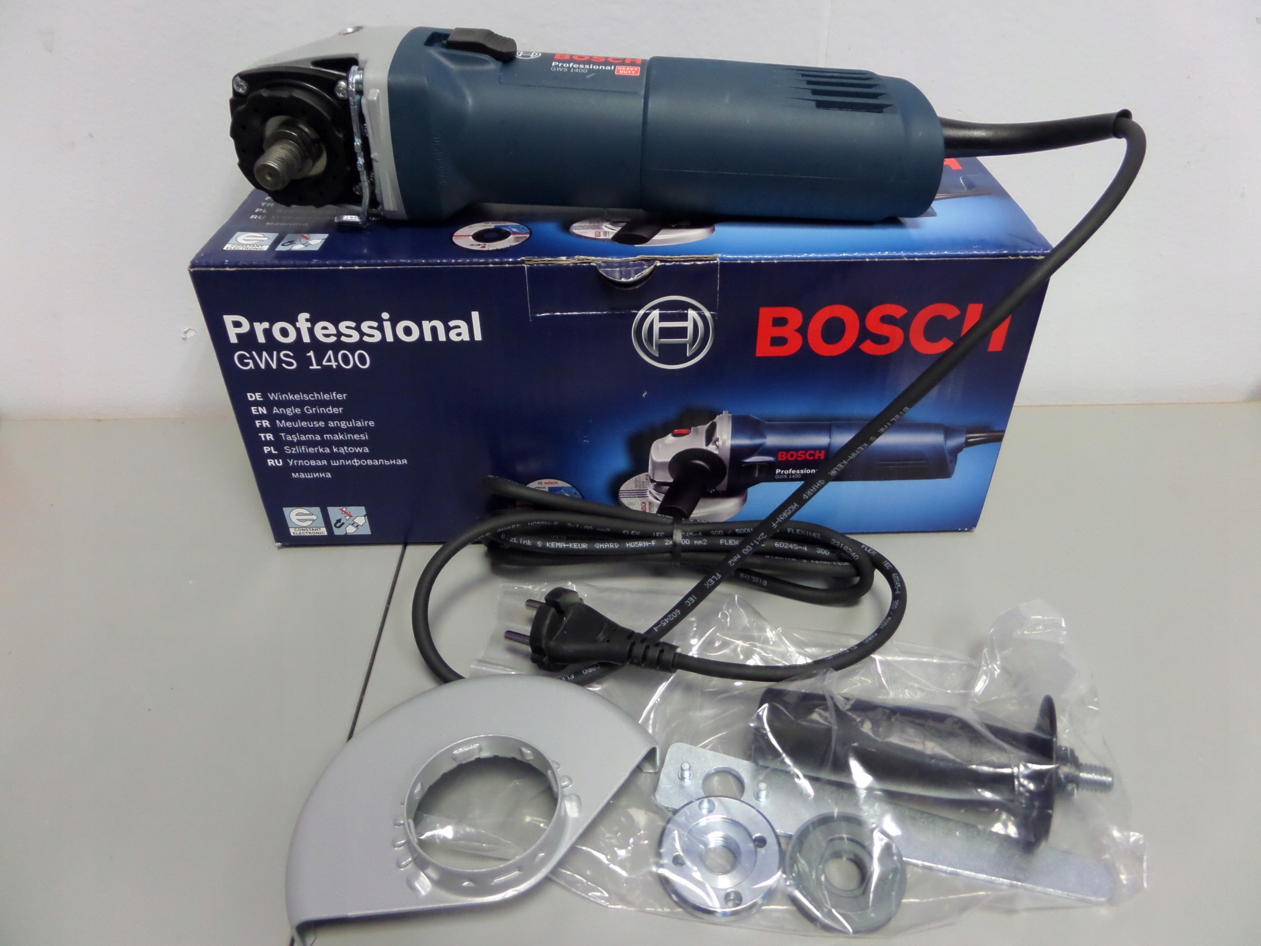 BOSCH GWS 1400 PROFESSIONAL 42981T - 7710223184 - oficjalne archiwum ...