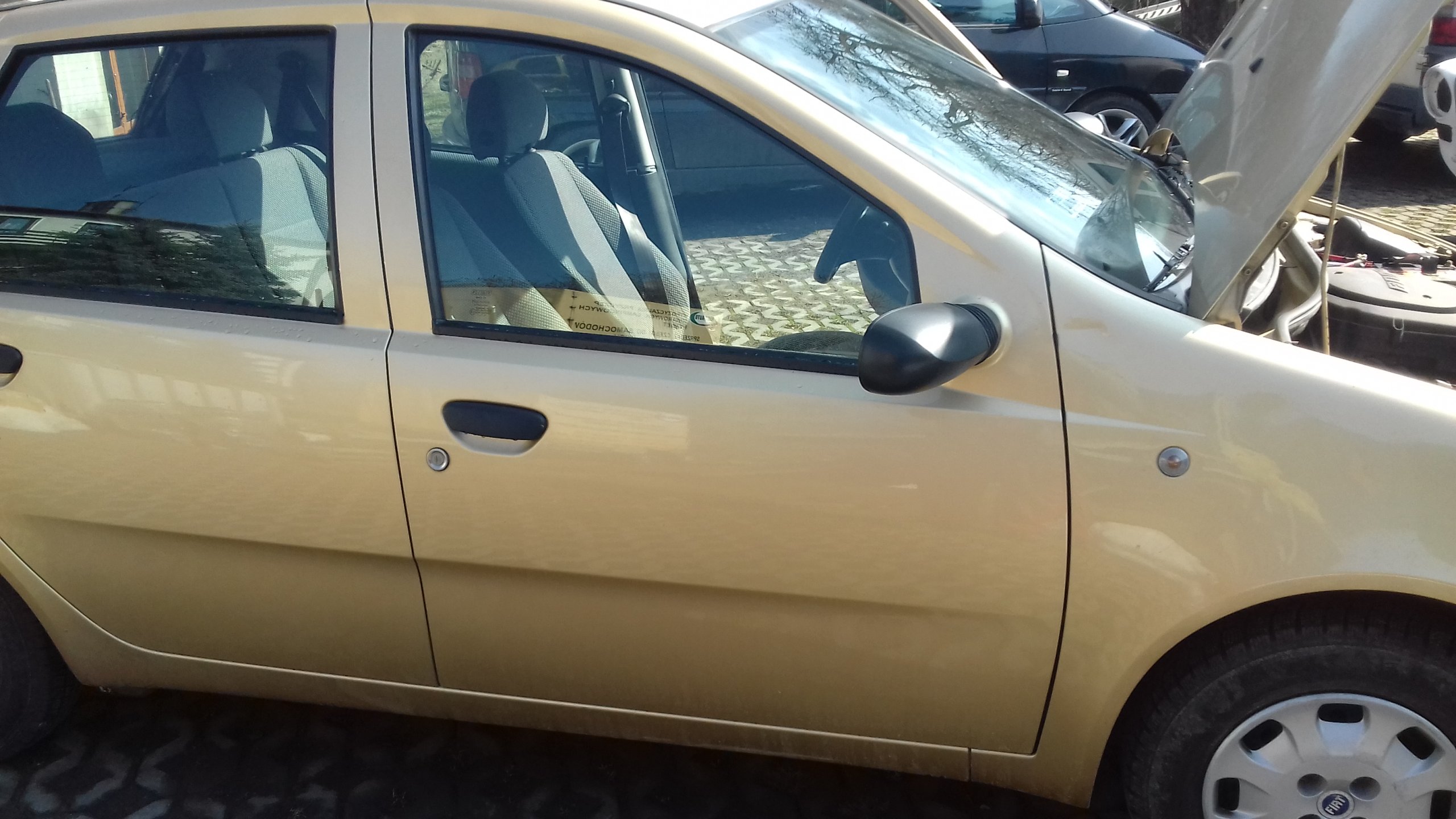 Drzwi prawe przednie Fiat Punto II 527 złote 7264531411