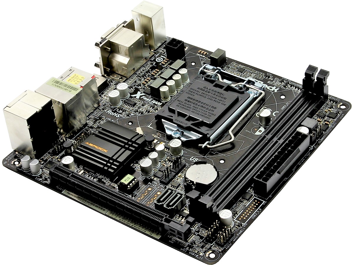 PŁYTA GŁÓWNA ASROCK H81M-ITX 1150 DDR3 SATA3 - 7851174447 - oficjalne ...