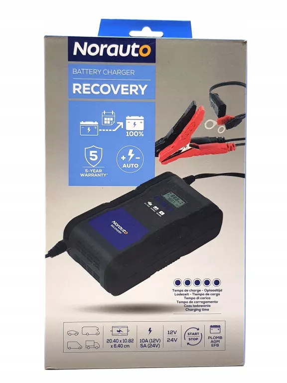 Cargador de batería Enduro NORAUTO 2A 6/12V - Norauto