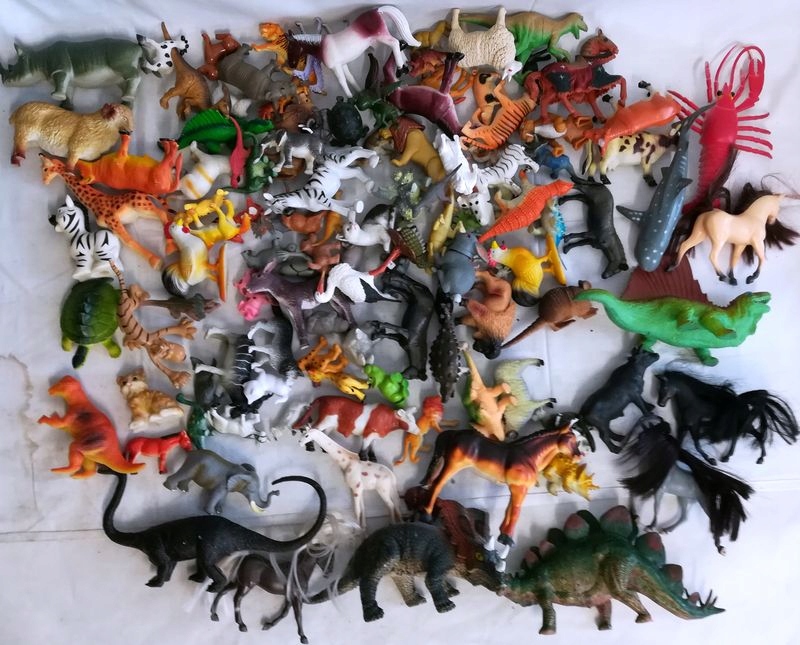 Figurki Zwierzęta Zabawki Dinozaury