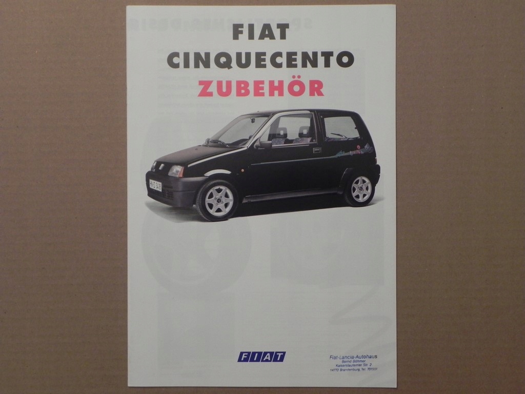 Fiat Tipo Zubehör Prospekt Lineaccessori