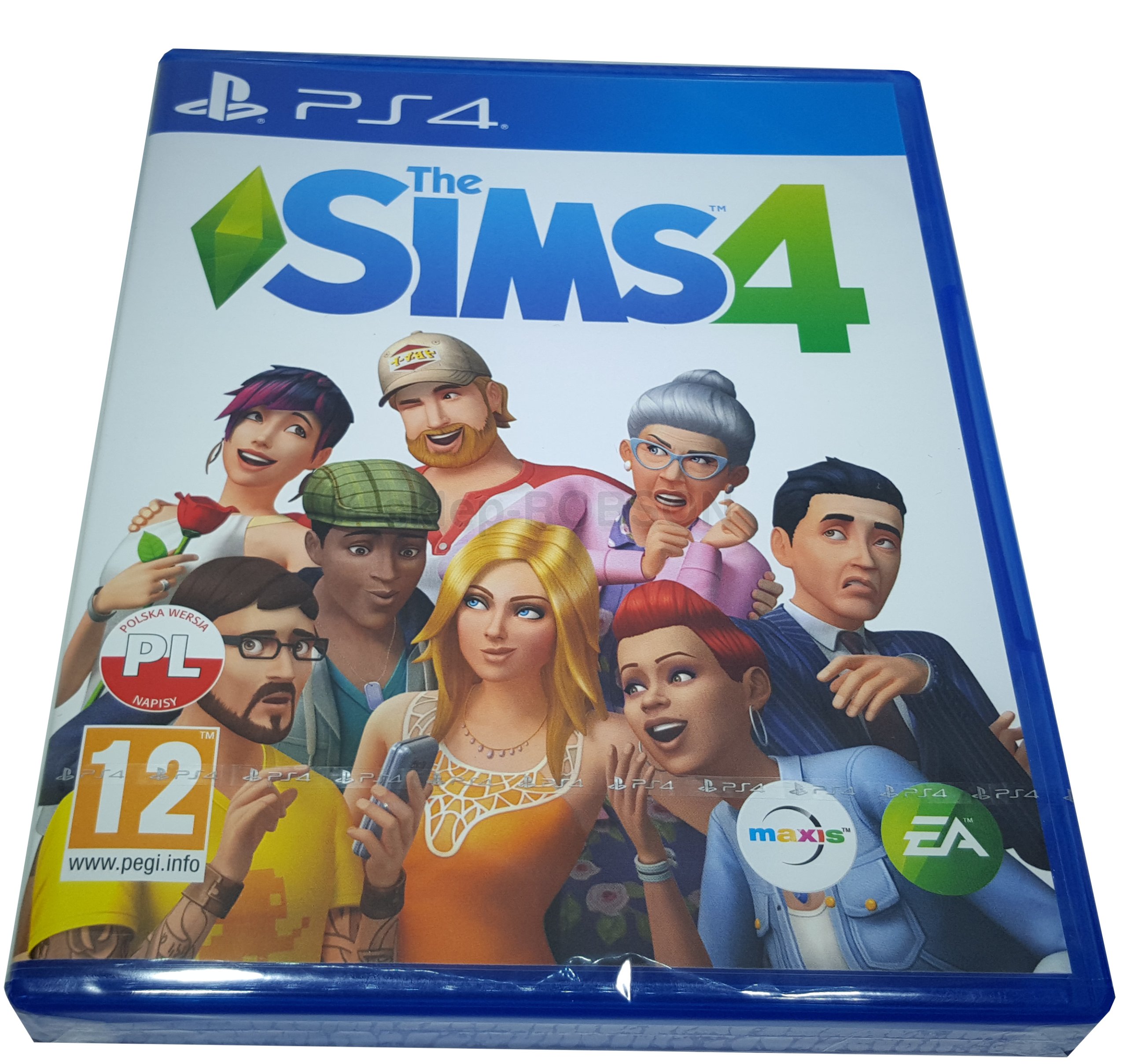 THE SIMS 4 PS4 NOWA PLAYSTATION 4 PO POLSKU 7038774417 oficjalne
