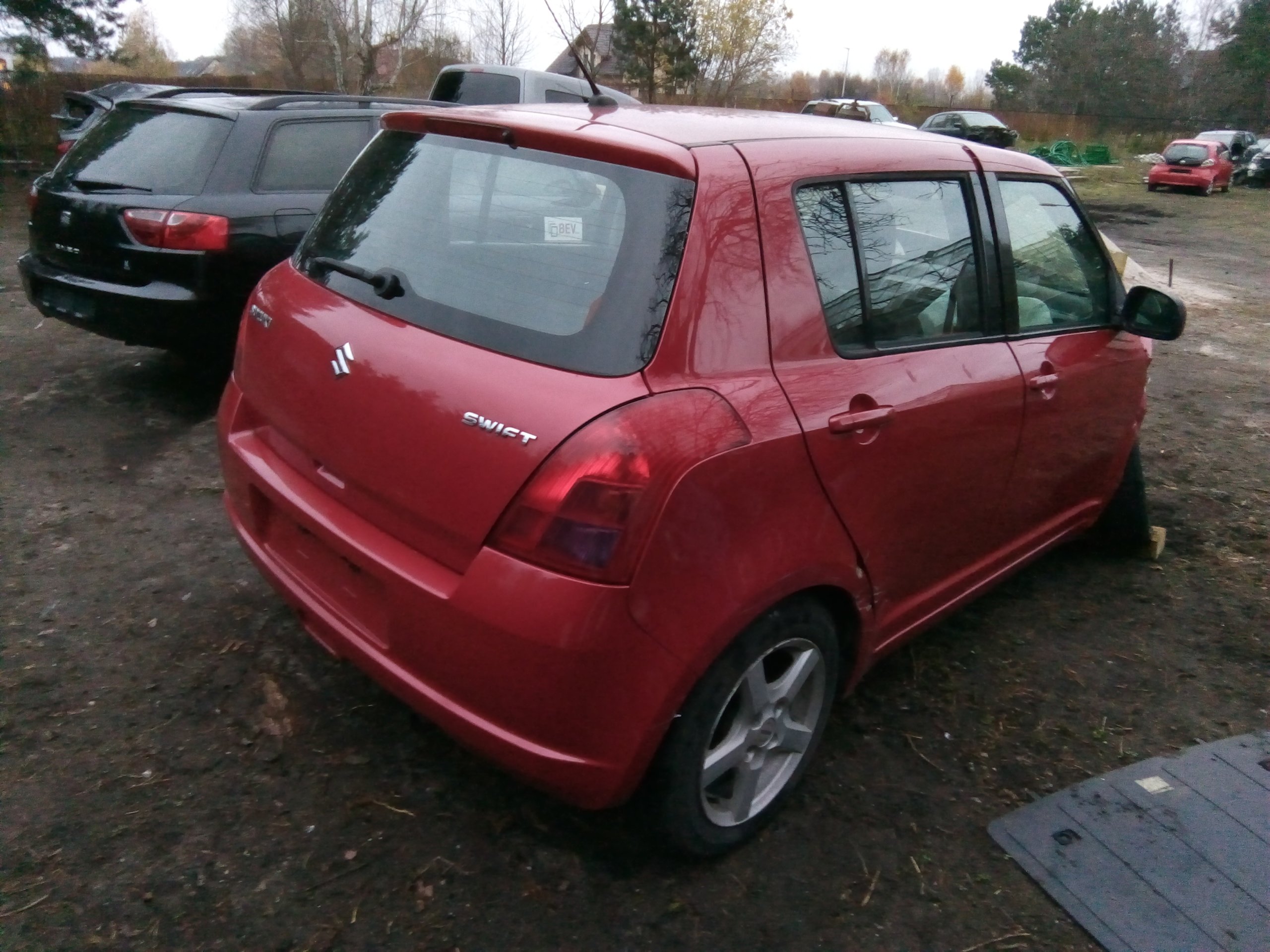 SUZUKI SWIFT MK6 0510 5D ĆWIARTKA PRAWY TYŁ TYLNA