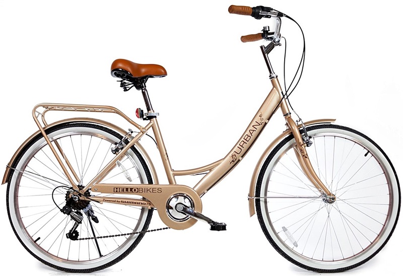 LEKKI ROWER MIEJSKI DAMSKI 7B +AKCESORIA WYPRZEDAŻ 7836780837