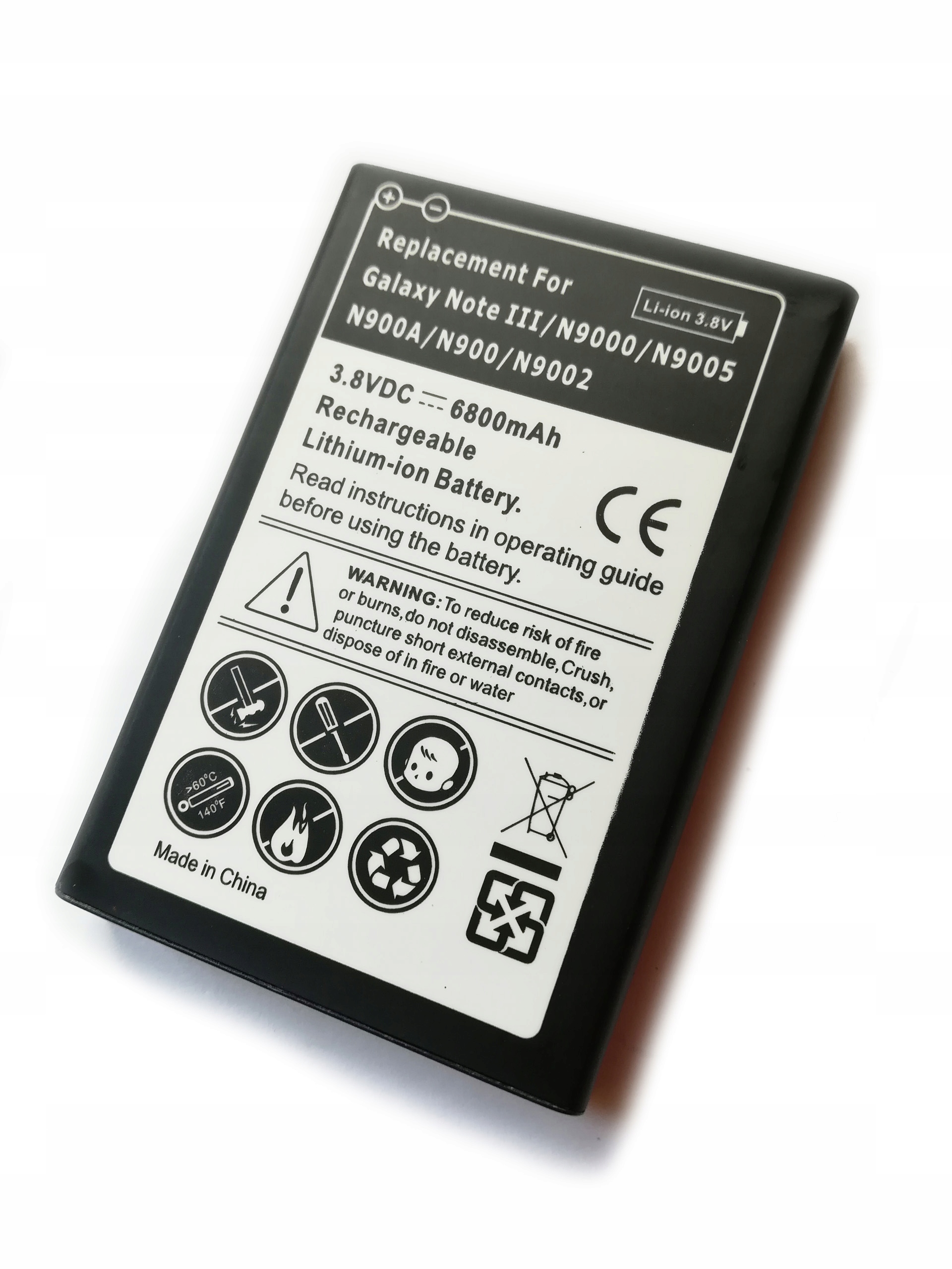 NOWA DUŻA BATERIA SAMSUNG GALAXY NOTE 3 N9000 - 6678028919 - oficjalne ...
