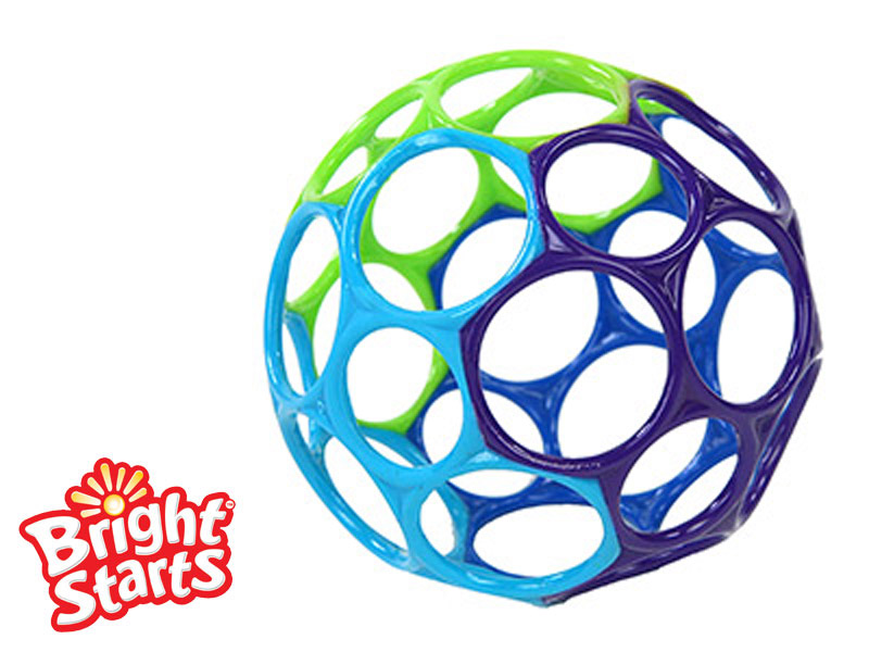 Bright Starts Piłka Oball Kolorowy 81001 Piłeczka 6678955304 Bright Starts Piłka Oball Kolorowy 81001 Piłeczka 6678955304