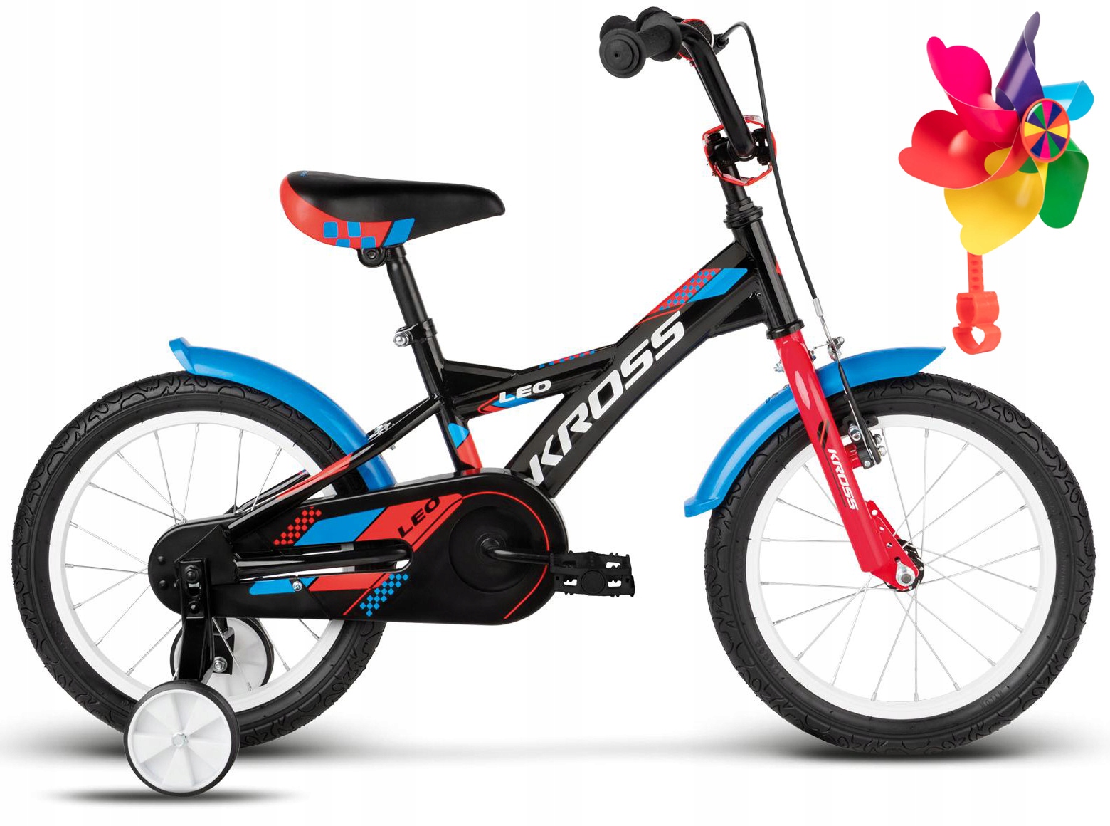 Rower Dziecięcy Dla Dziecka KROSS Leo 16'' Cali 1V 8272816675