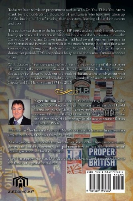 Nigel Britton Hp Sauce My Ancestors Legacy 7714279120 - 