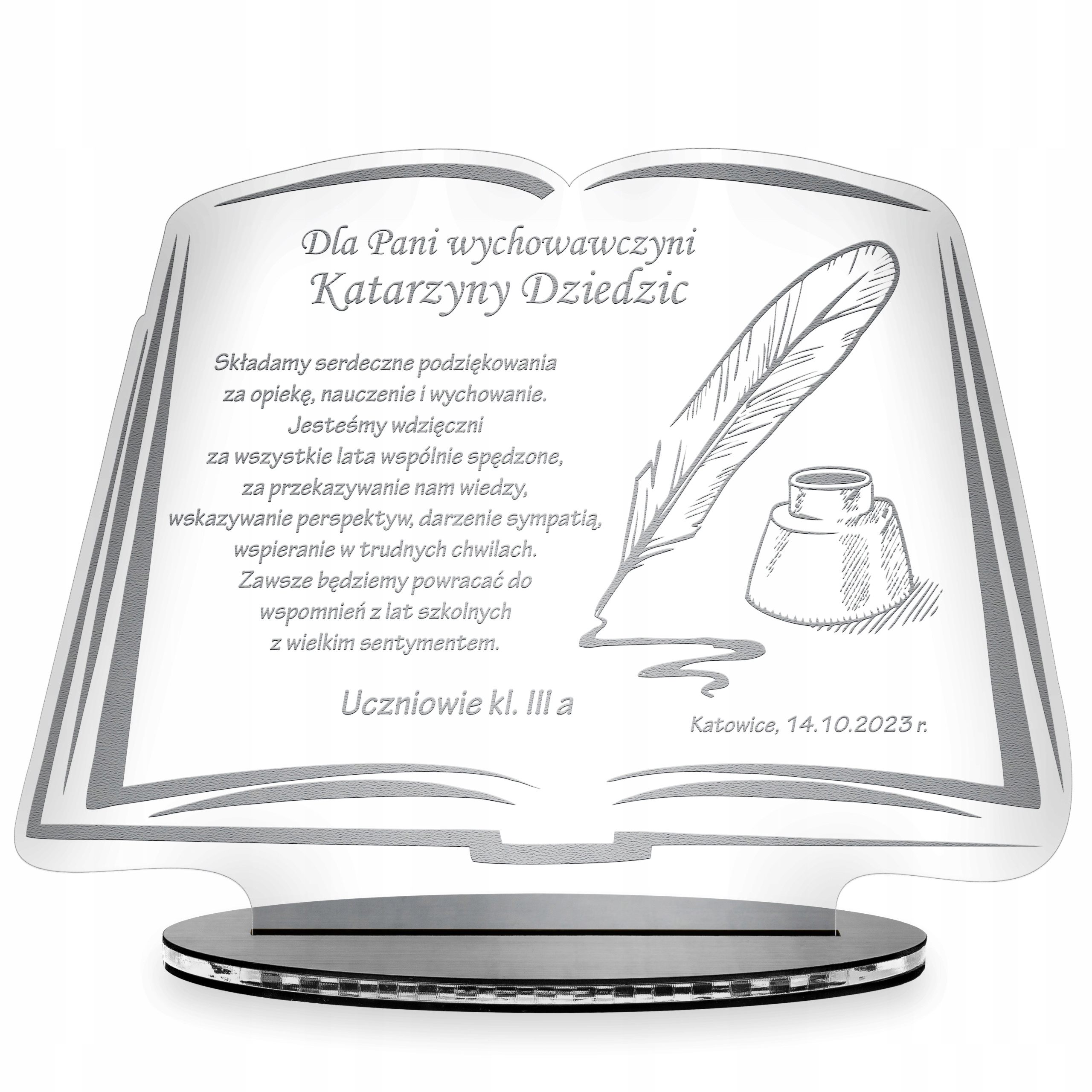 Zredaguj Podziękowania Dla Nauczyciela Którego Szczególnie Cenisz PREZENT DLA NAUCZYCIELA PODZIĘKOWANIE STATUETKA - 6916649146