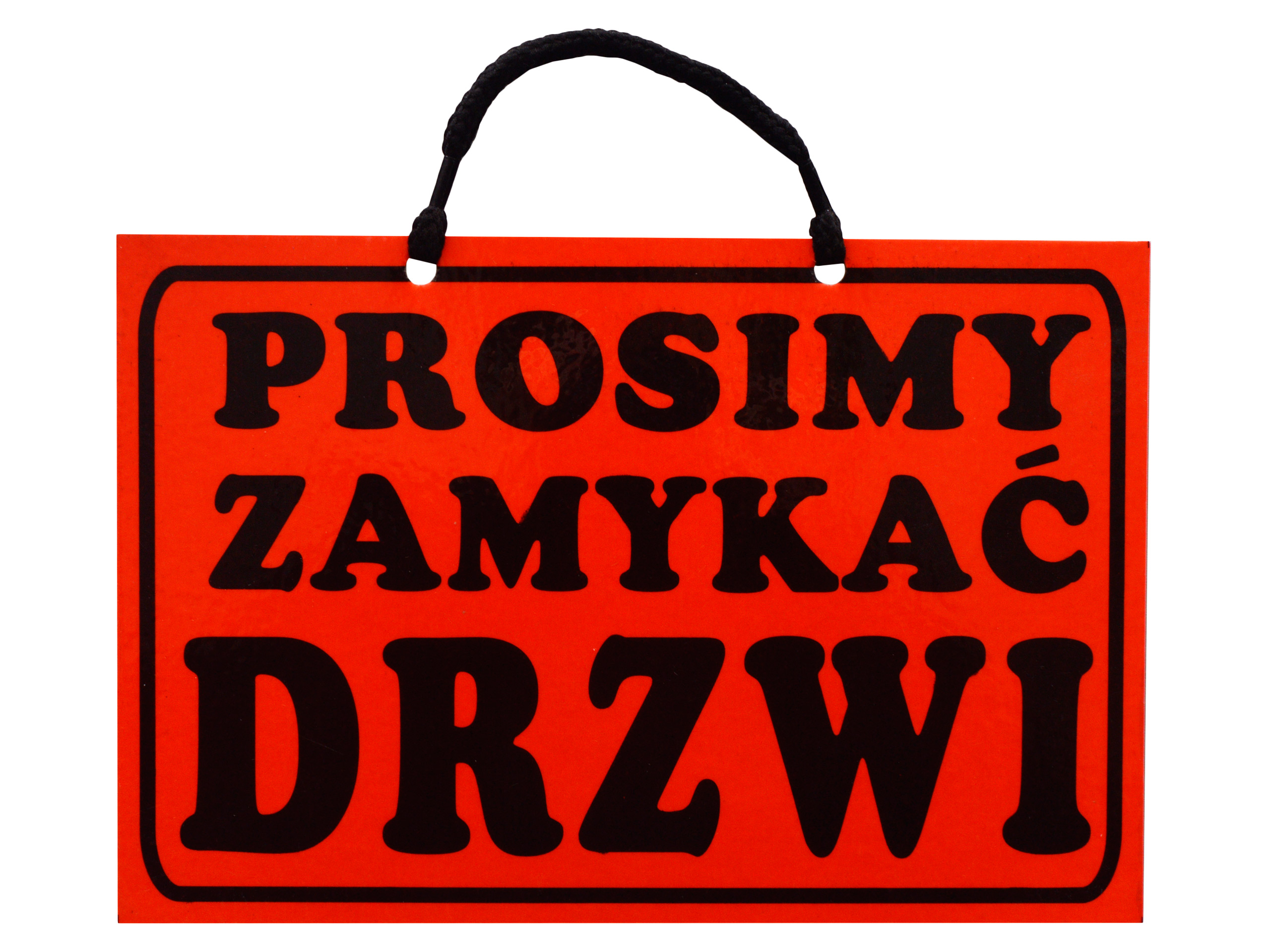 TABLICZKA LAMINOWANA A5 PROSIMY ZAMYKAĆ DRZWI - 7098864984 - oficjalne