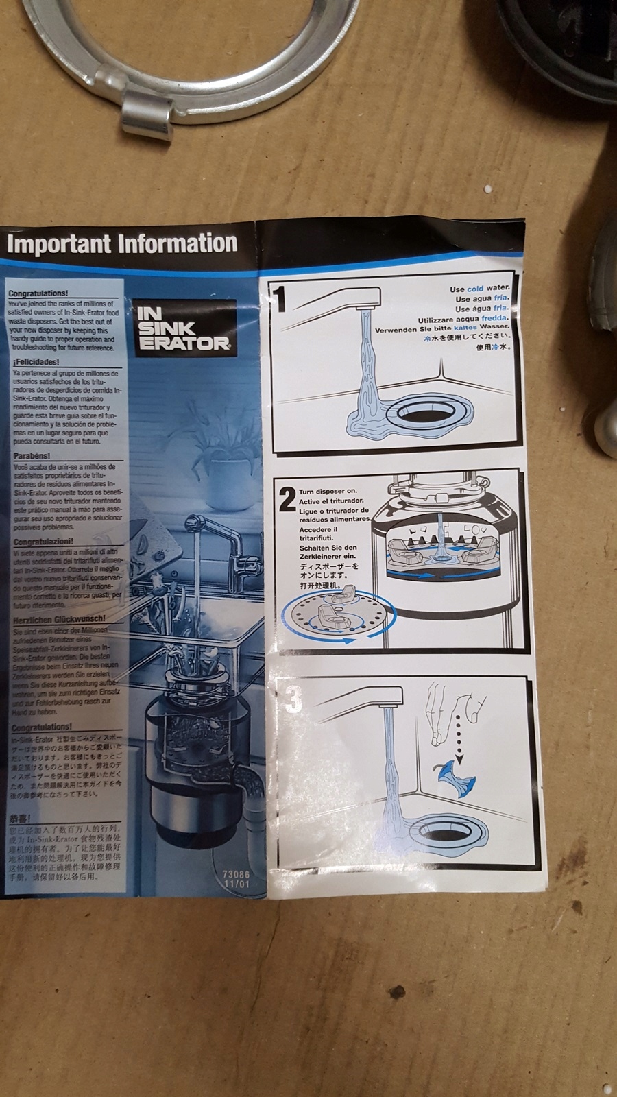 Młynek do odpadów INSINKERATOR Model 55 Rozdrabnia 7461241383