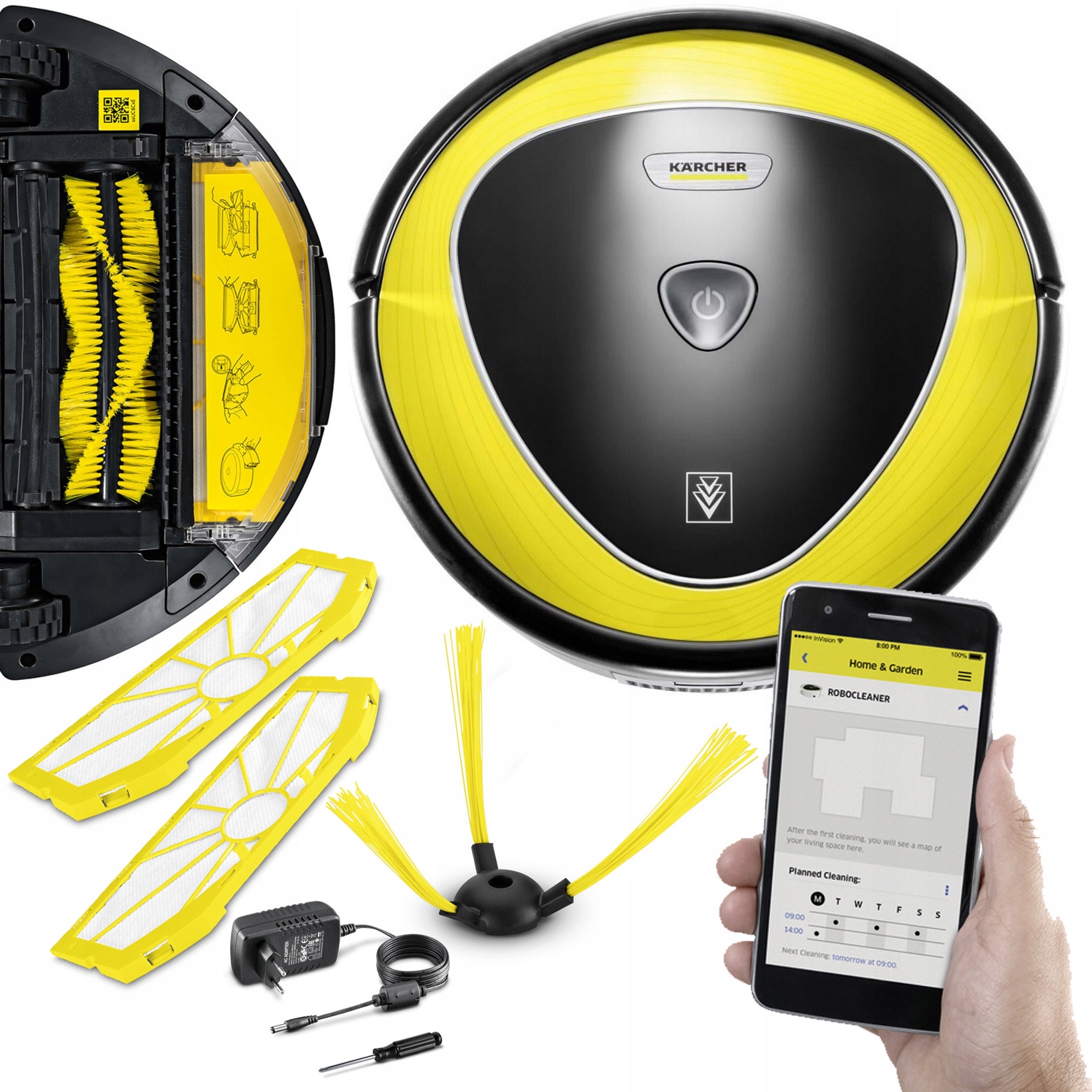 ODKURZACZ AUTOMATYCZNY ROBOT KARCHER RC3 VACUUM 7619248619