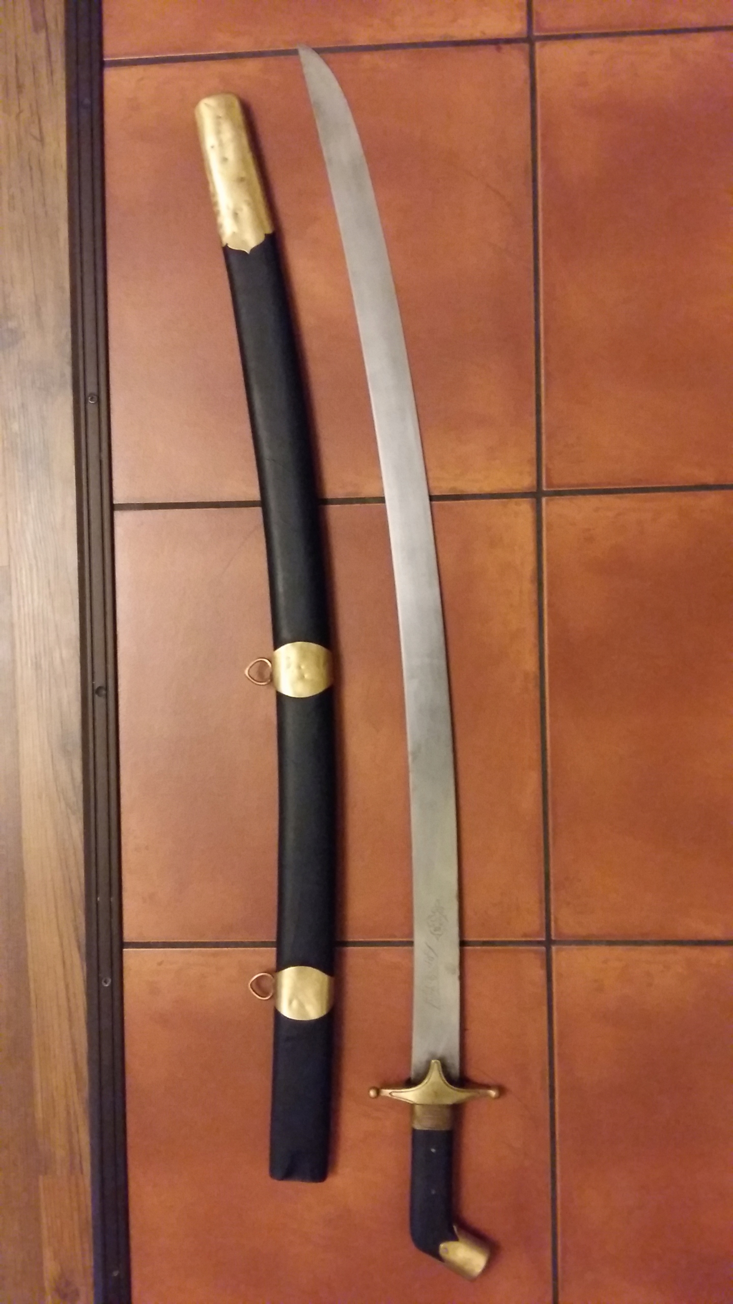 Szabla typu shamshir nagrodowa 7971406617 oficjalne archiwum allegro