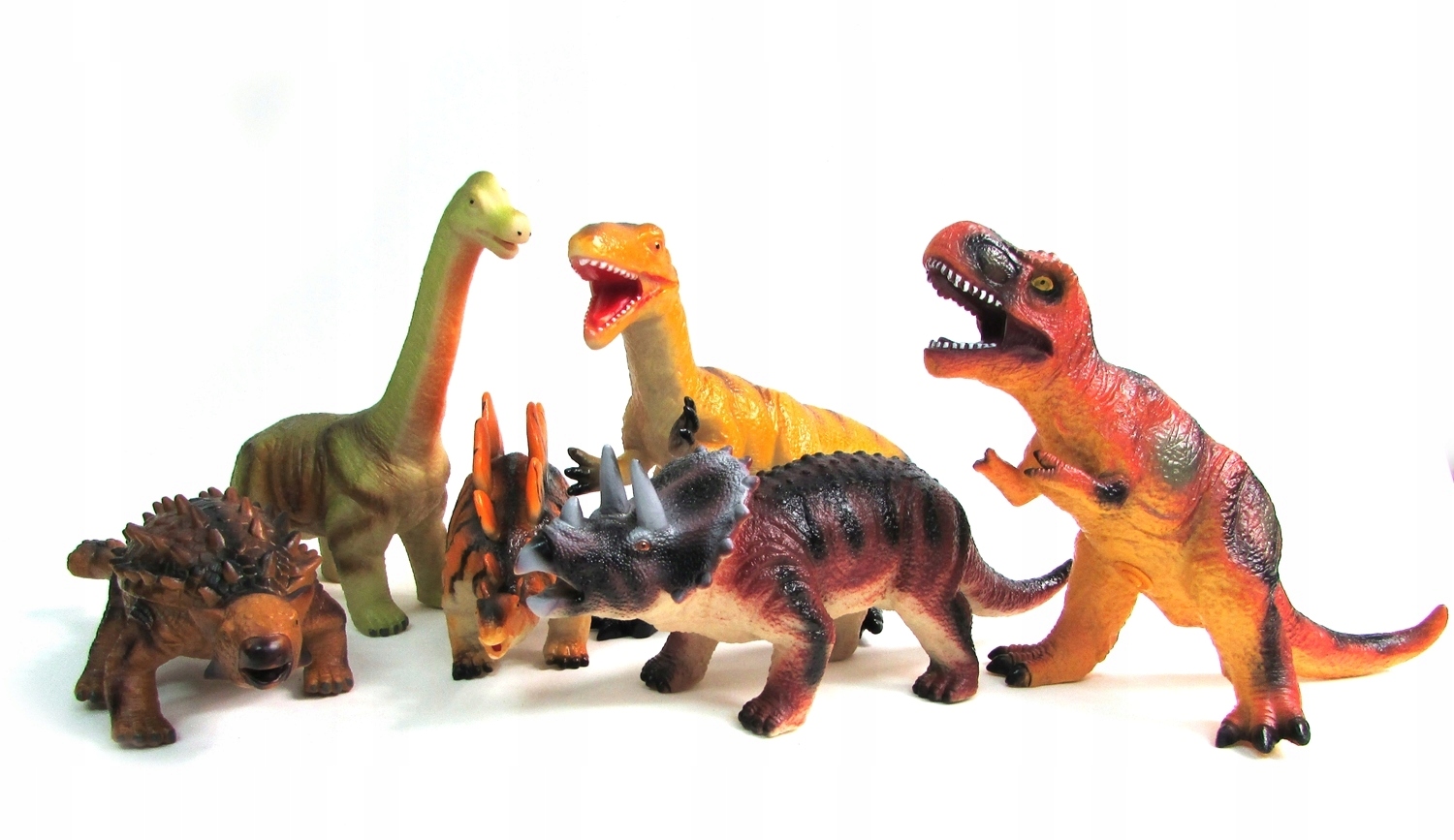 Dinozaury Gumowe Zestaw 6szt Figurki Zabawki Duże 7584621807 Dinozaury Gumowe Zestaw 6szt Figurki Zabawki Duże 7584621807