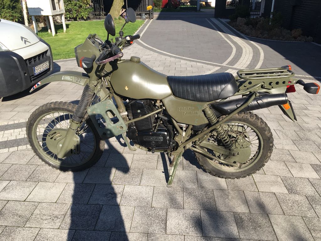 Harley Davidson mt 350 wojskowy unikat!! 7300461121 oficjalne