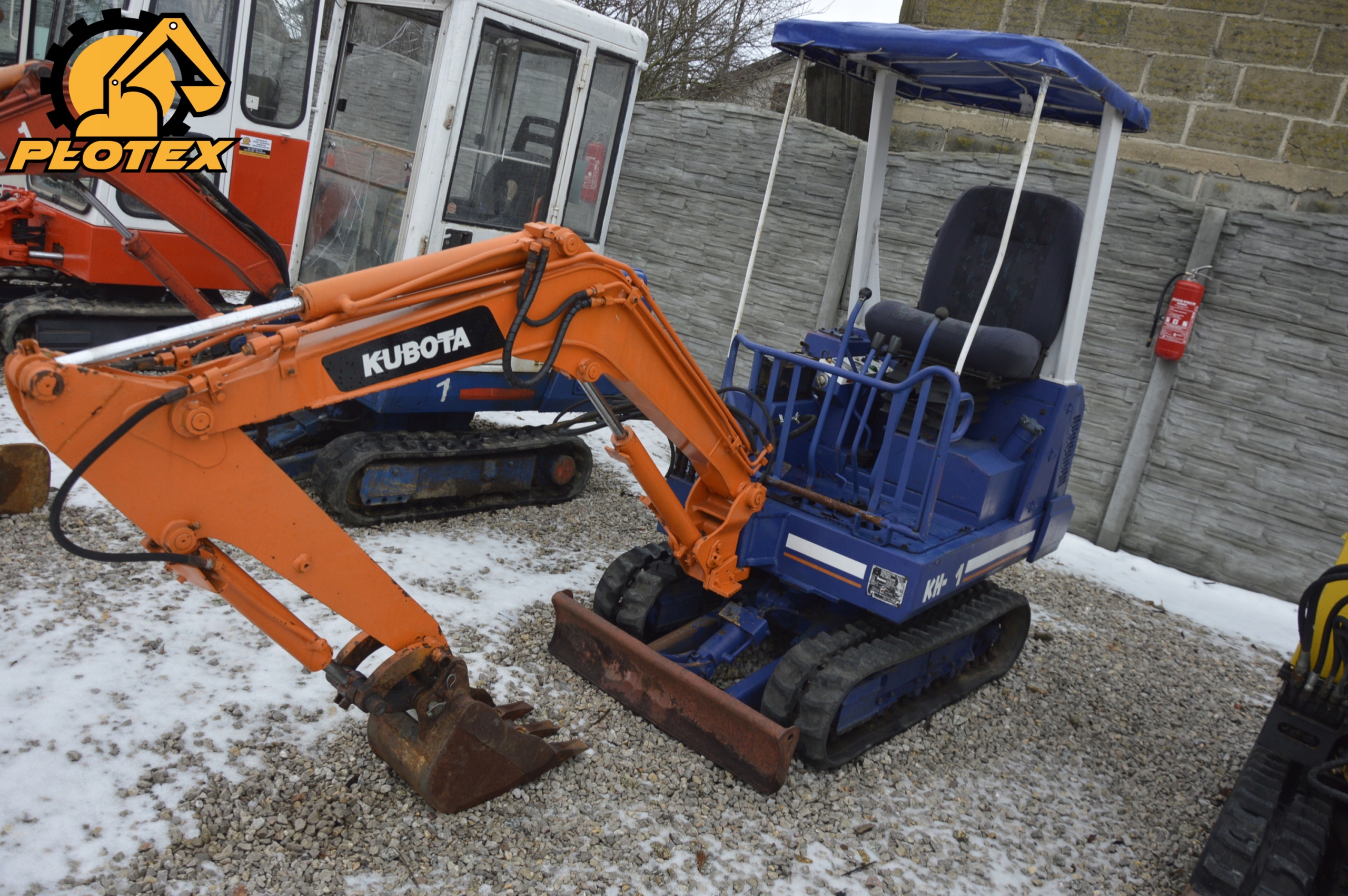Minikoparka KUBOTA KH41 BEZAWARYJNA 1300kg BRUTTO 7795628601