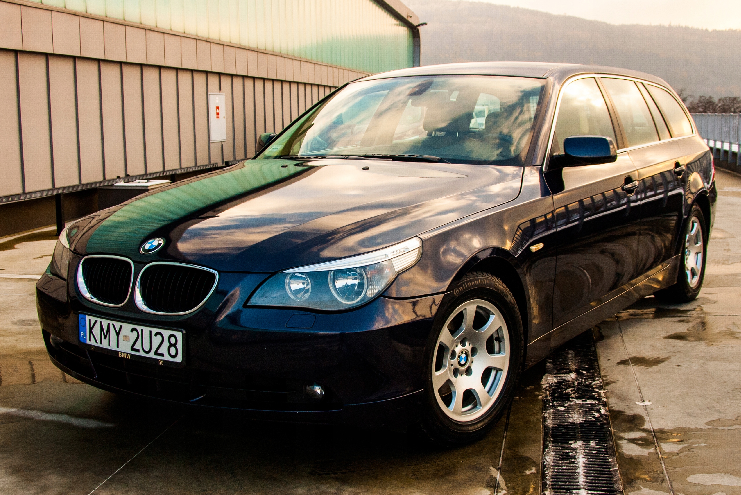 BMW 525D e61 PANORAMA,SKÓRA,AUTOMAT,KOŁA GRATIS