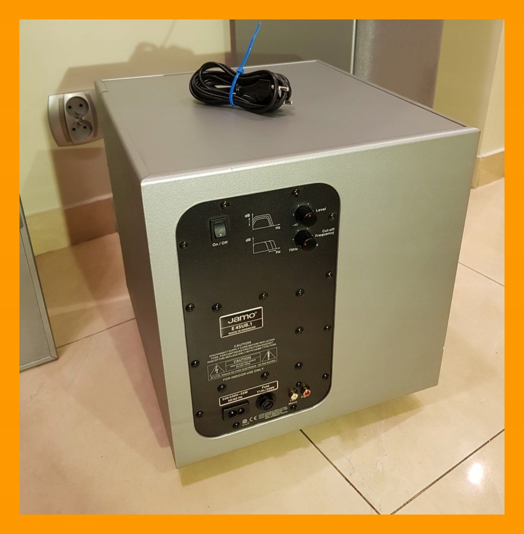 Subwoofer JAMO E4SUB.1 AKTYWNY ZESTAW 5.1 / MOC 7916422439