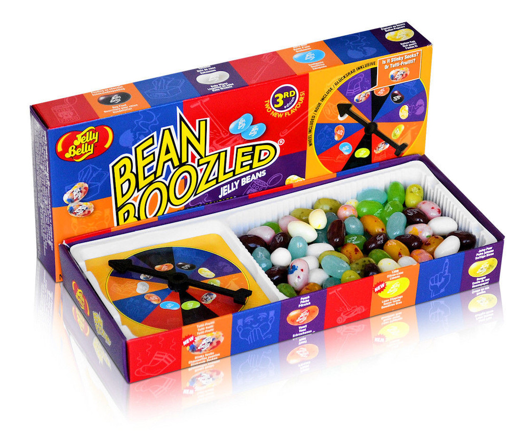JELLY BELLY BEAN BOOZLED SPINNER BOX 100g 3 EDYCJA 6753628021