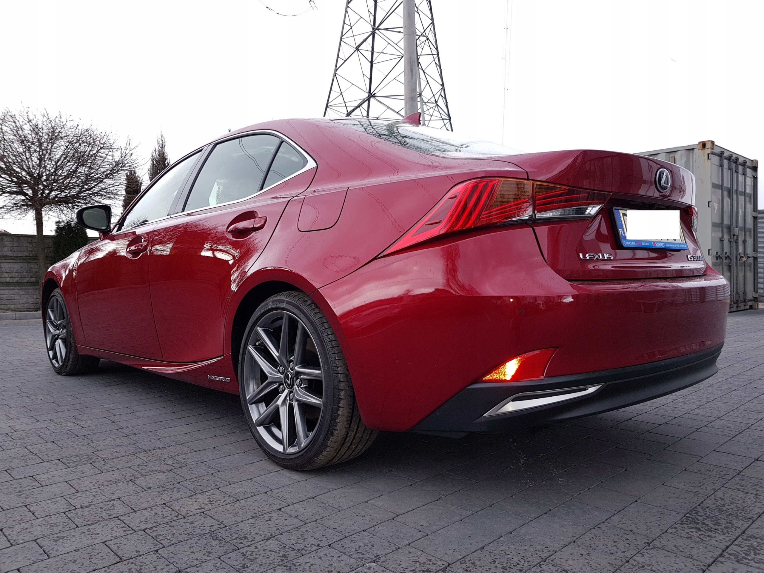 LEXUS IS300H HYBRYDA F SPORT 2017 salon PL VAT