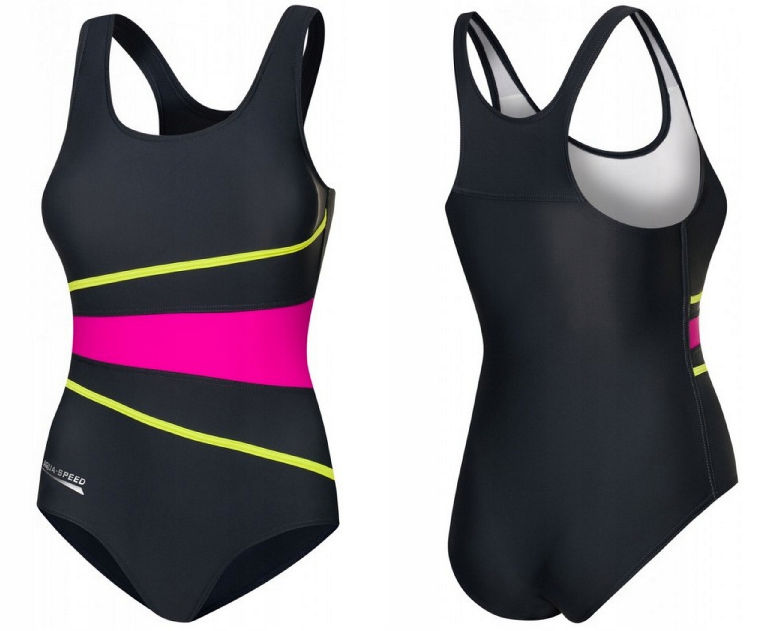 KOSTIUM KĄPIELOWY strój na basen STELLA push up 38 - 7489377375