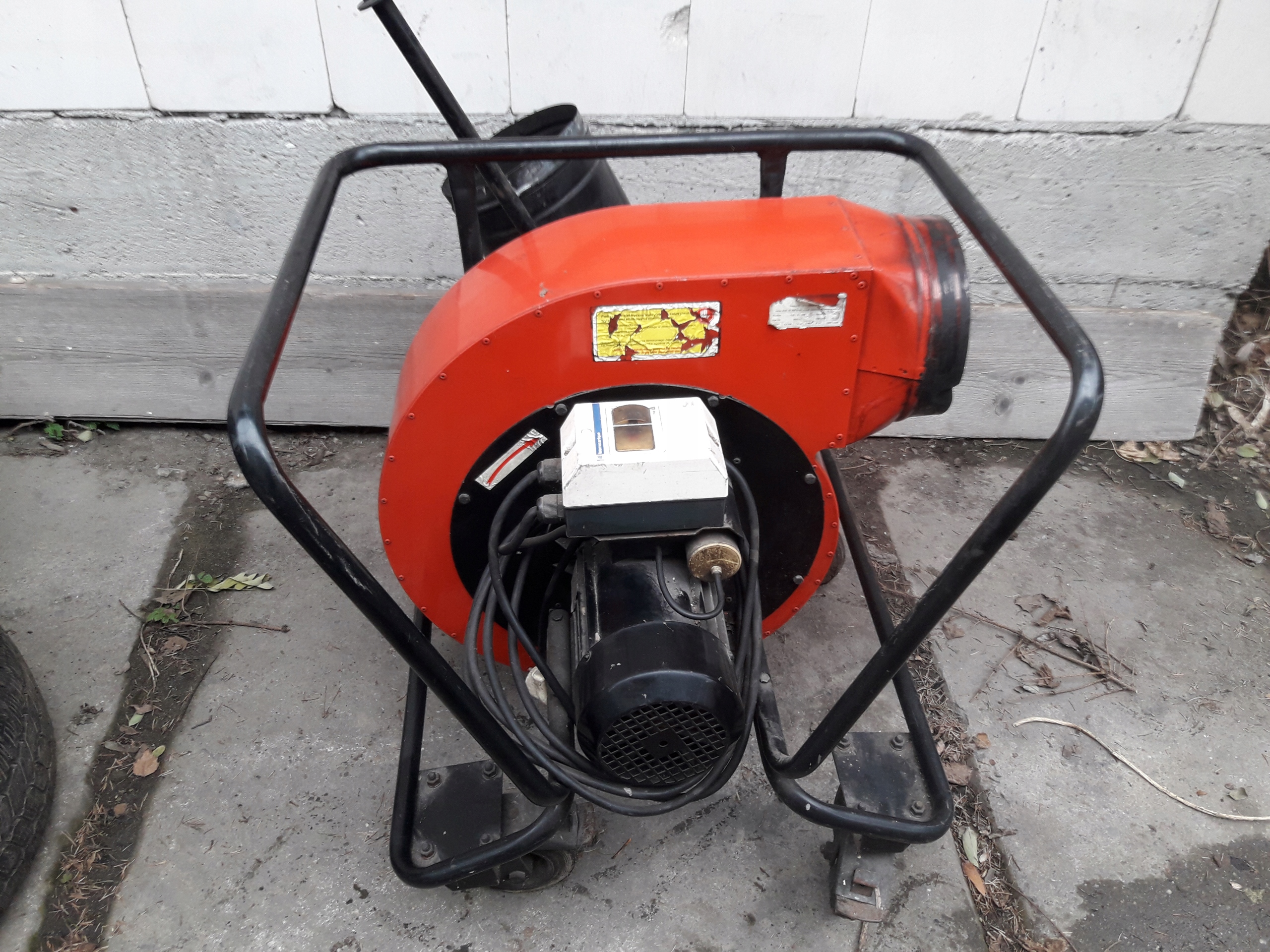 1.5HP DC3 Portable Dust Collector Motor Blower (no bag or hose)