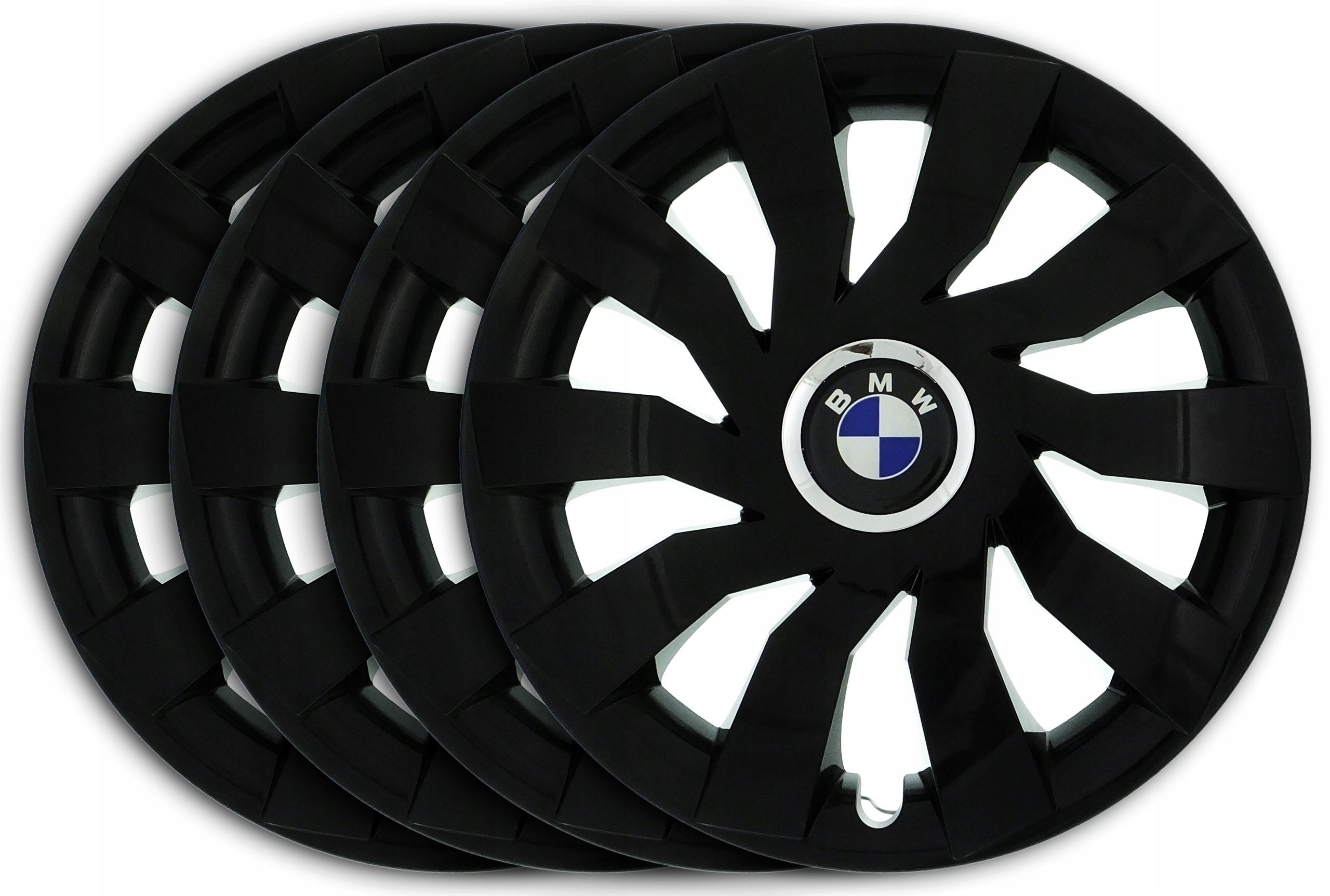 KOŁPAKI 16'' BMW E46 E90 F30 E39 E60 CZARNE NR12 7063713402