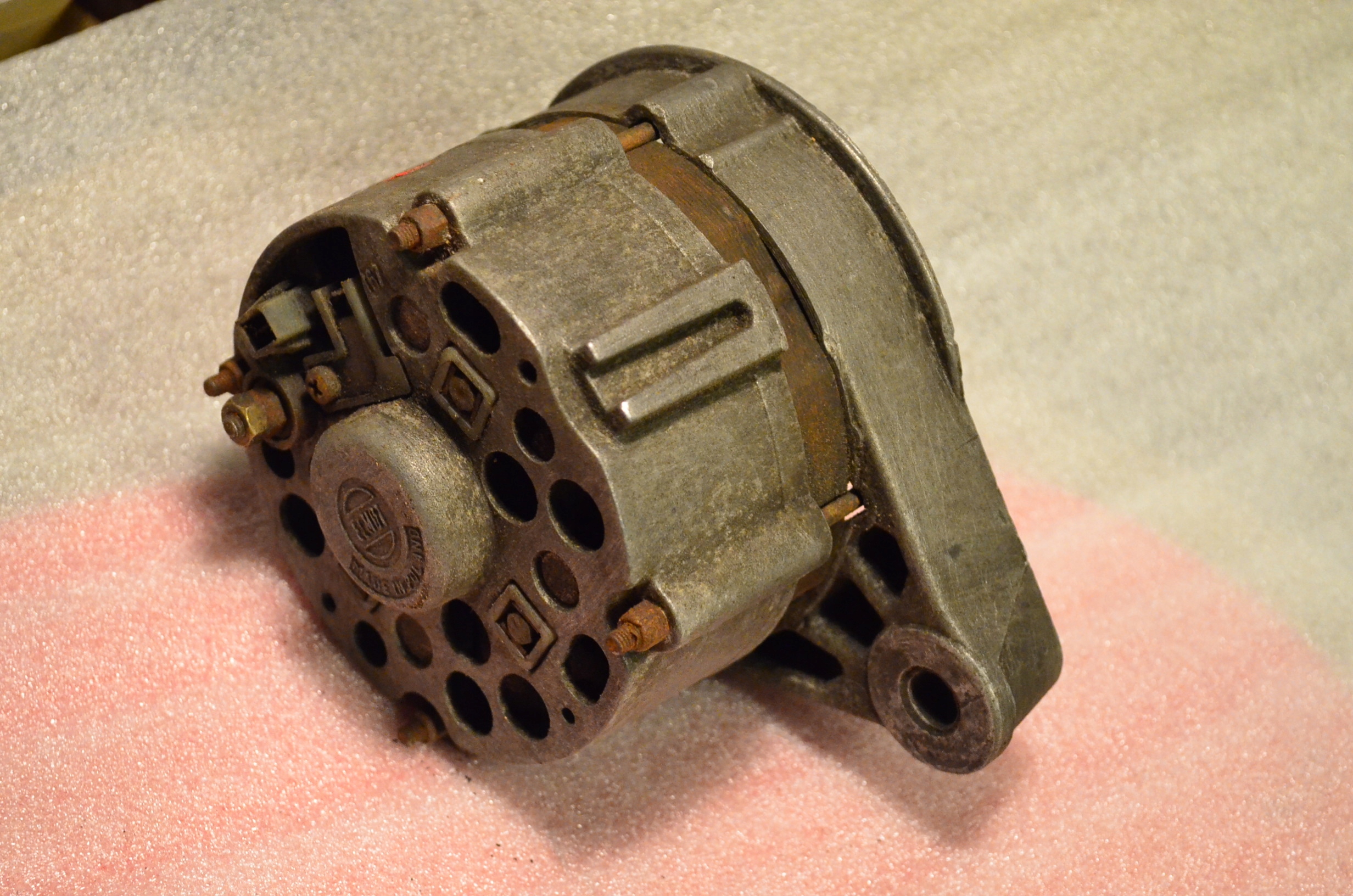 Alternator FSO Fiat 125p Polonez A12 M124 ELMOT 7952623719