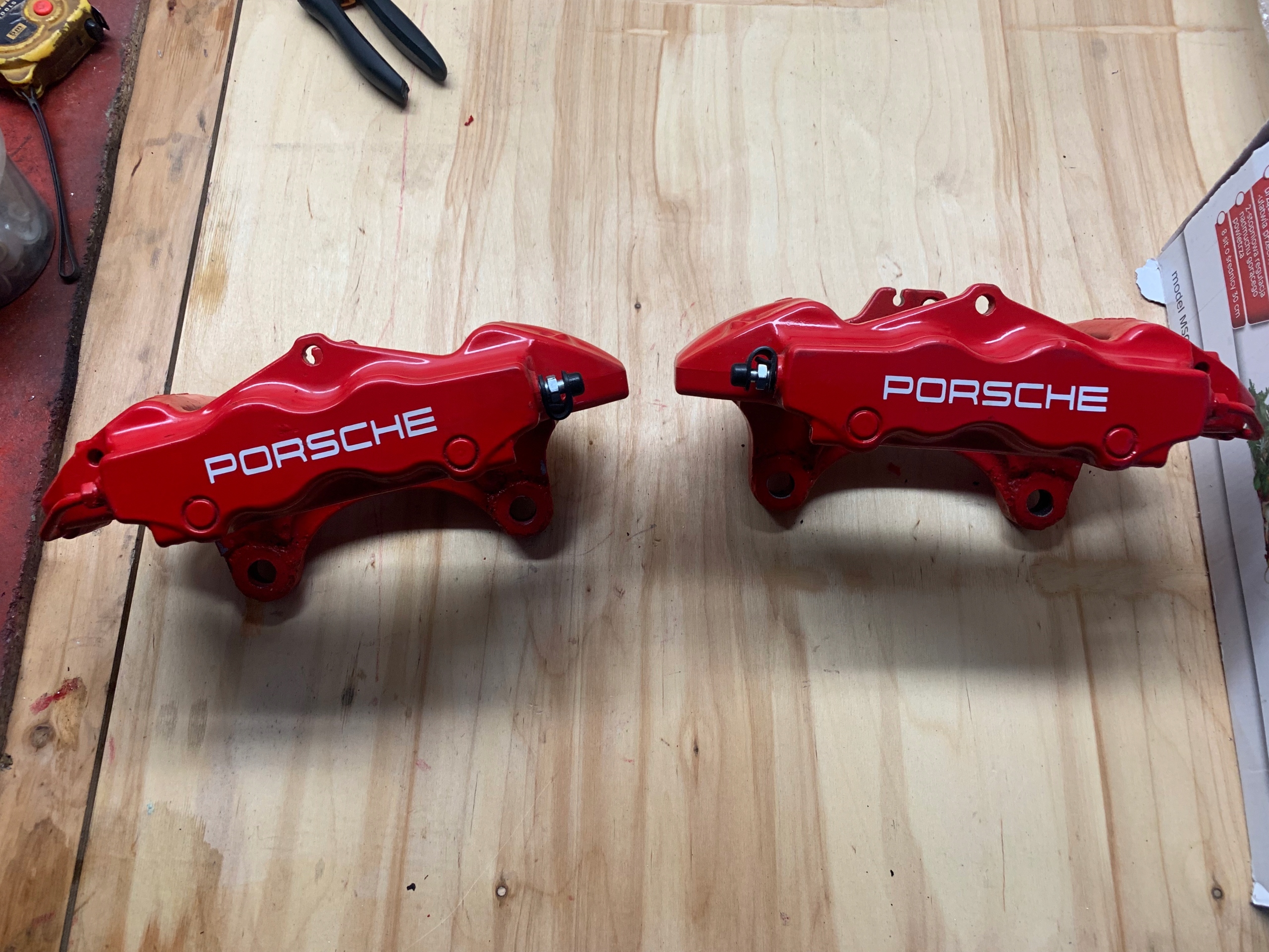 Zaciski brembo porsche 4 tłoczkowe 8100926299