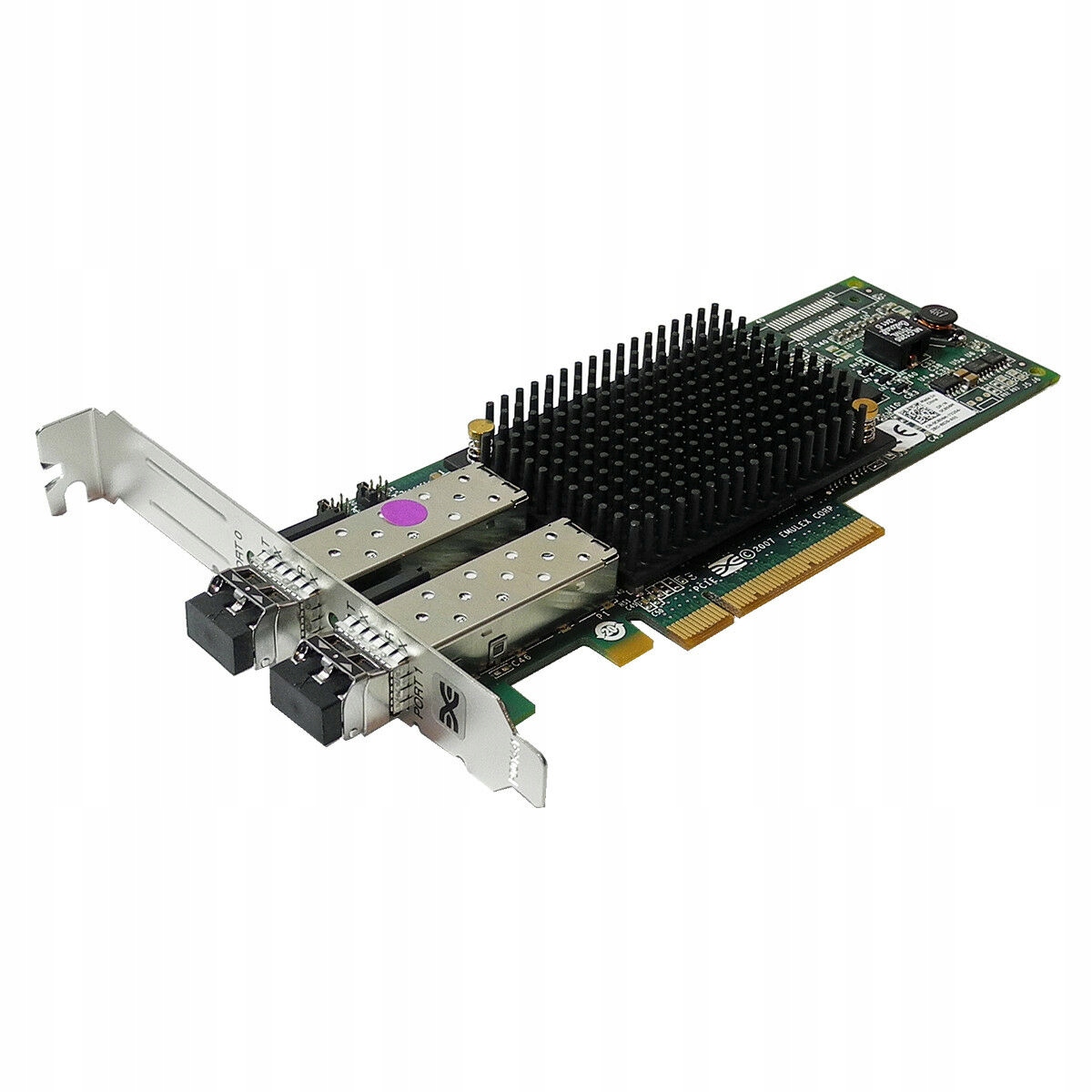 Fc pci. Контроллер fibre channel hba emulex lpe12002 (2 x 8gb). плата расширения emulex, fc hba,16gb(lpe16002b), 2-port, sfp+. адаптер lenovo ibm flex system fc3172 dual port 8gb fibre channel pci-e card. emulex fc card lpe35002.
