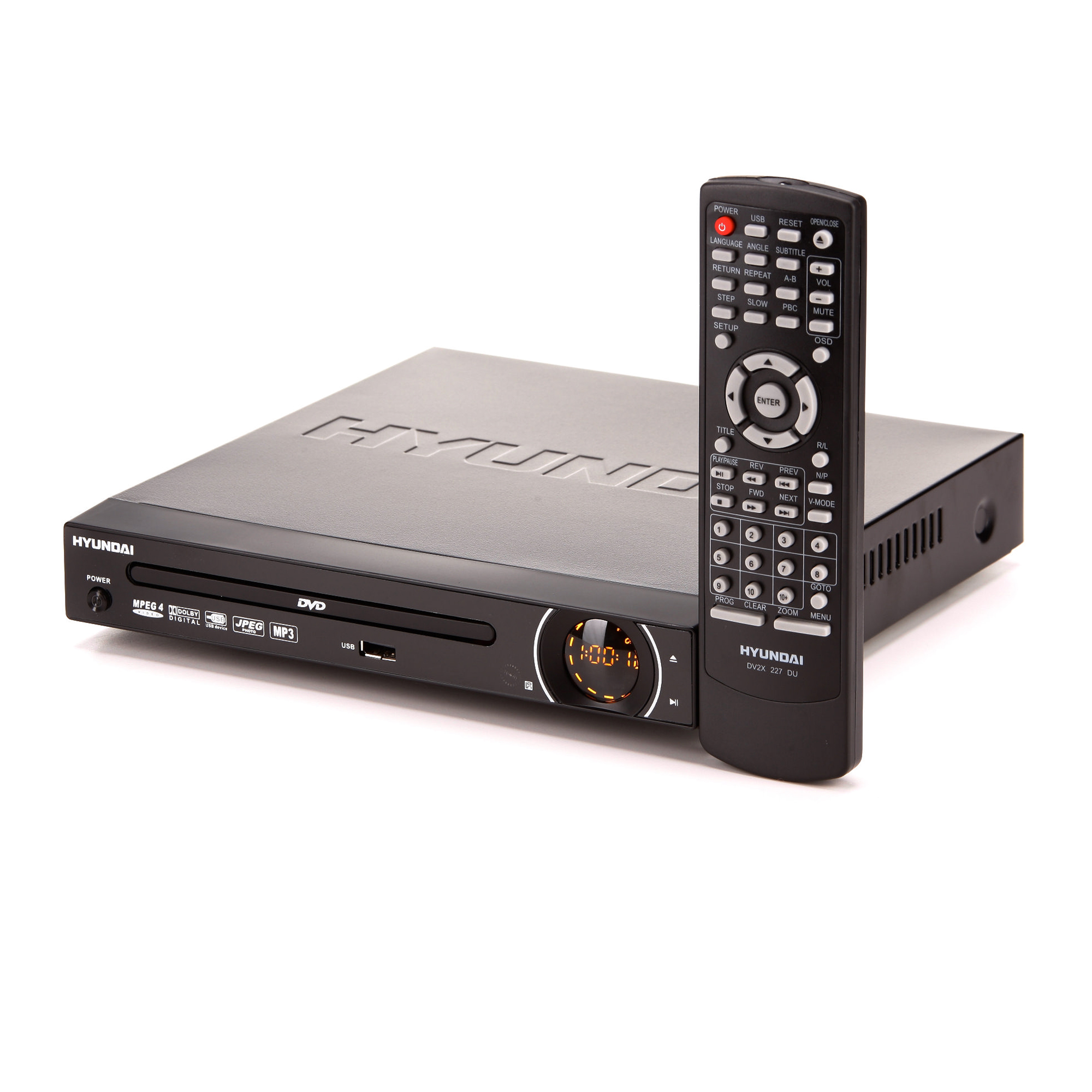 Odtwarzacz DVD Hyundai DV2X 227 DU DivX USB+ Pilot