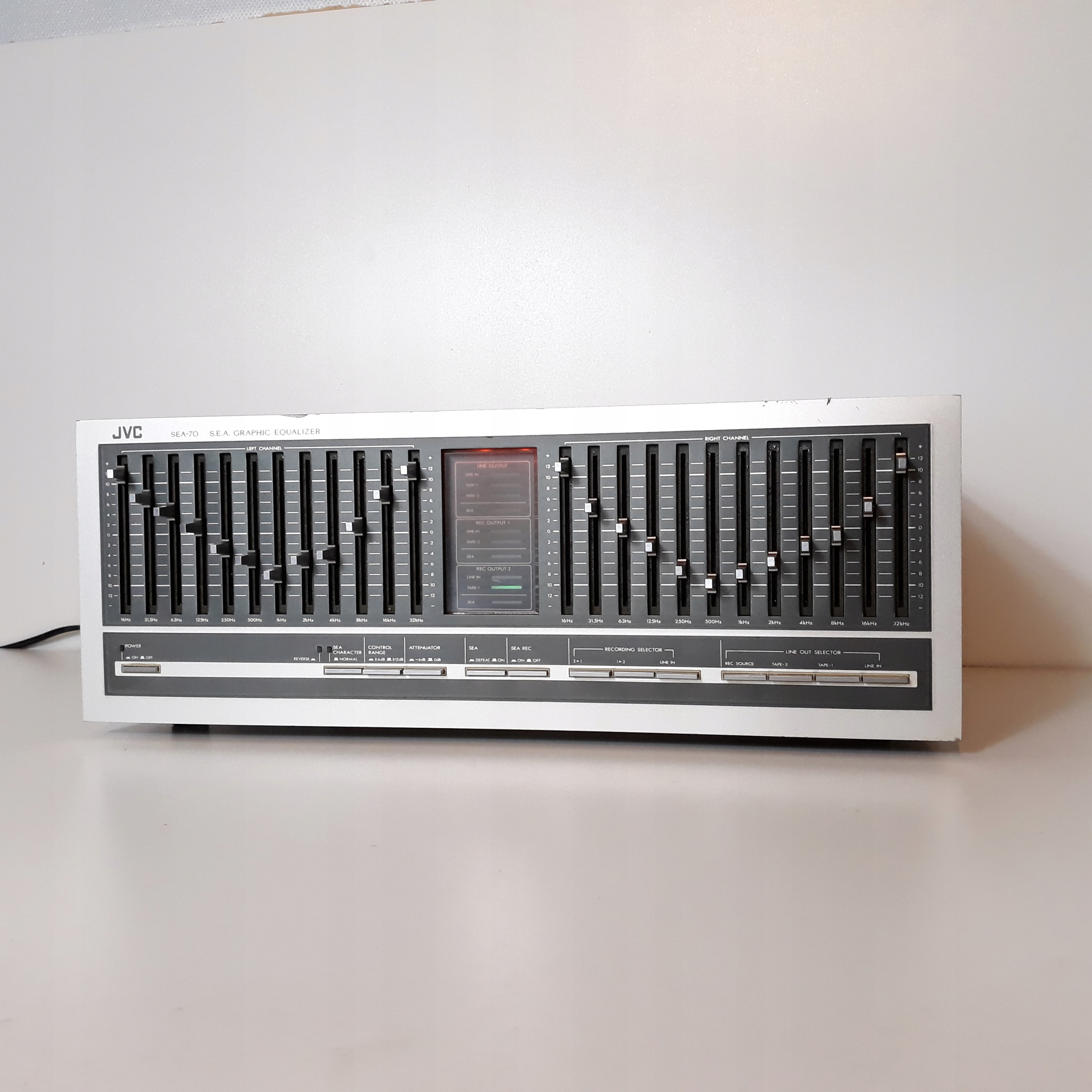 KOREKTOR EQUALIZER JVC SEA 70 , 12 zakresów . 7655647903 oficjalne